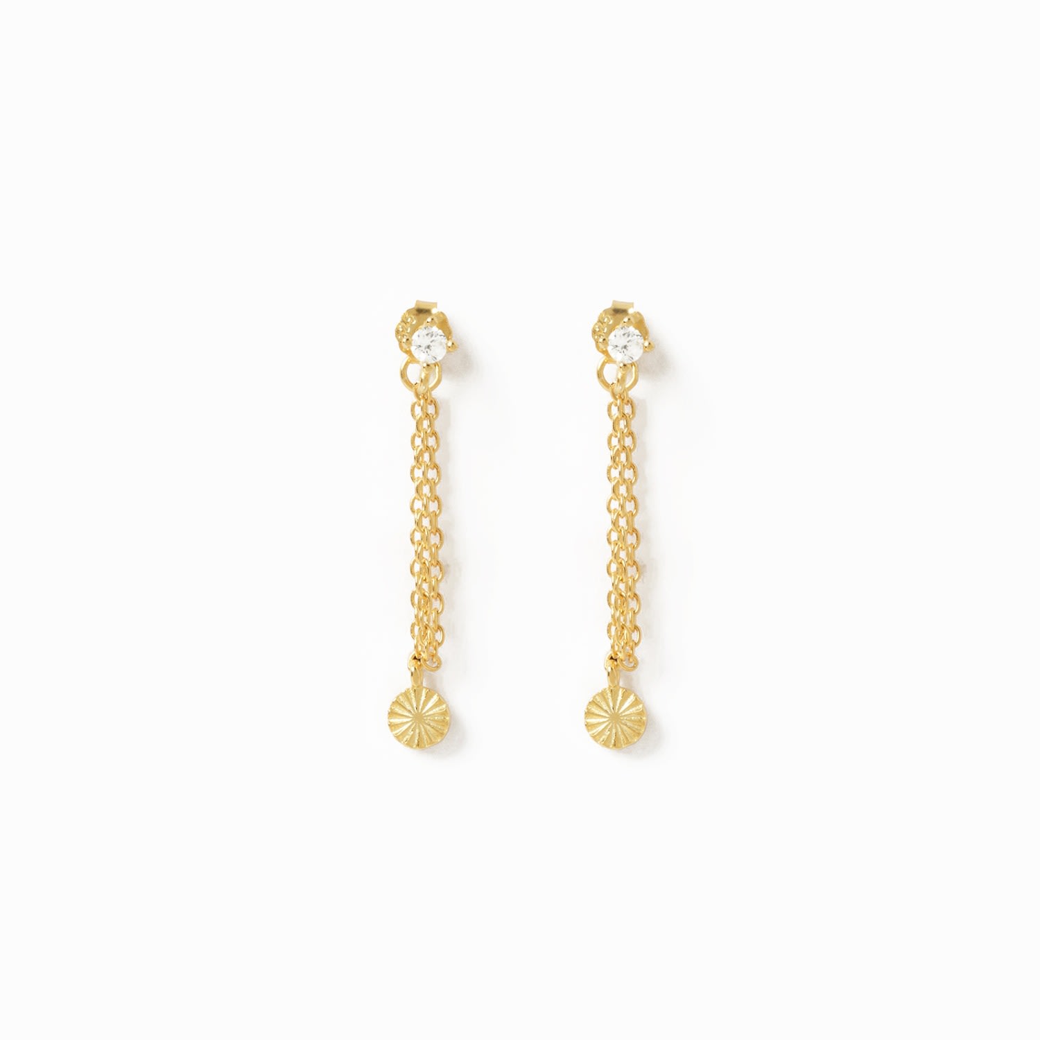Women's Dionne Gold Earrings | Arms of Eve