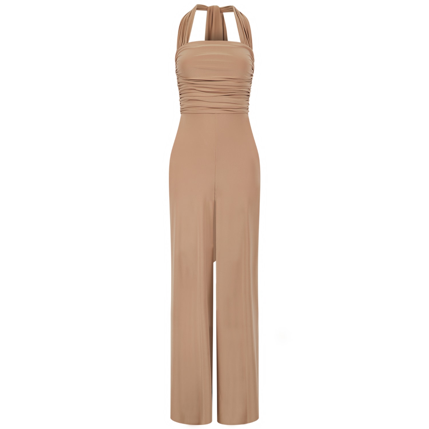 Celestine & Mae Women's Neutrals Kahili Jumpsuit In Prairie Sand