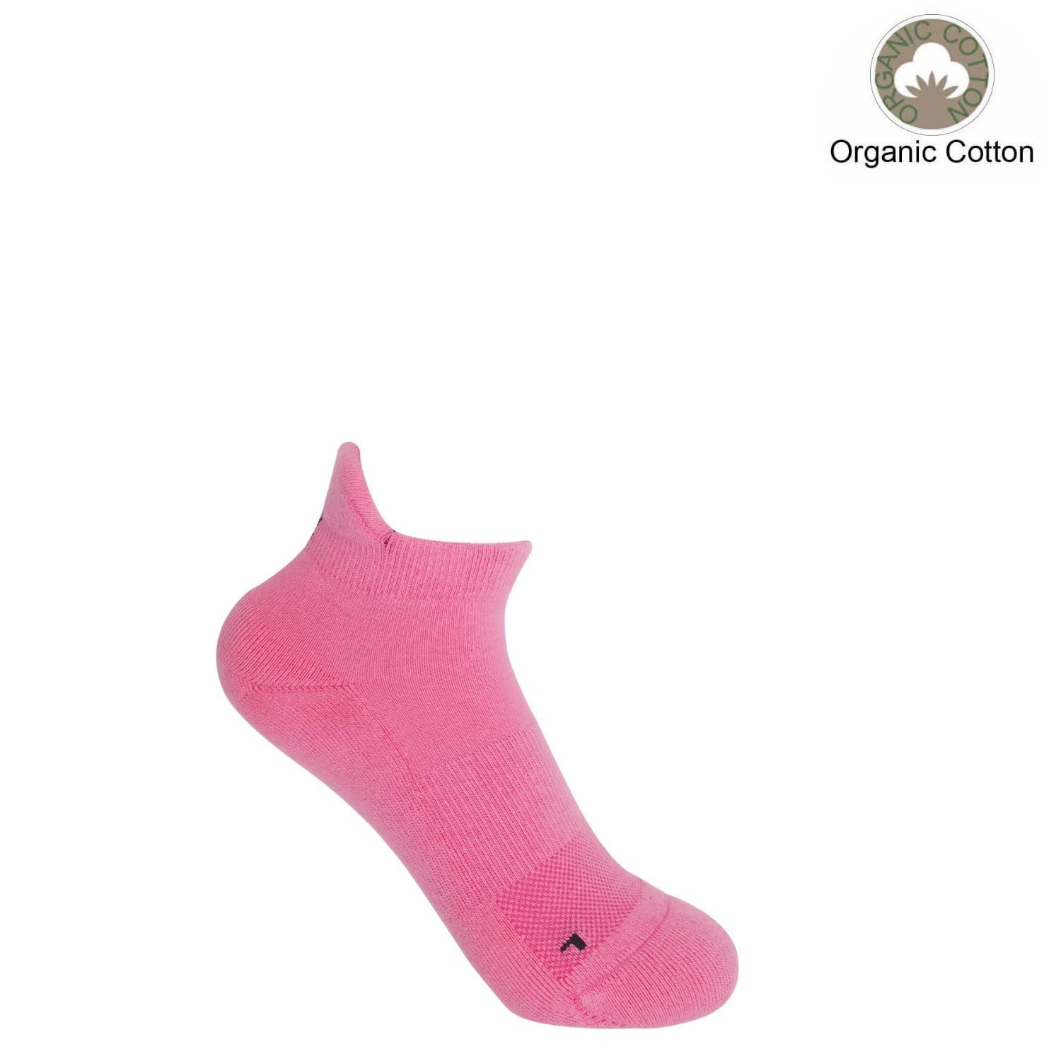 Peper Harow - Made In England Pink / Purple Organic Women's Trainer Sport Socks – Pink