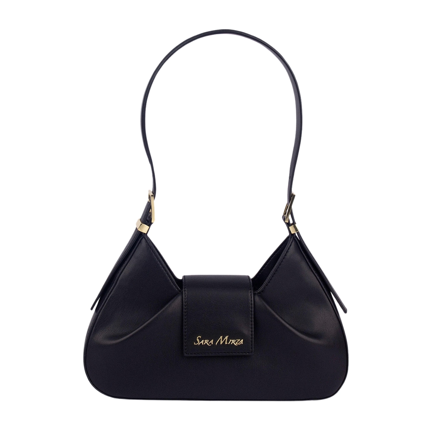 Women’s Anna Black Small Bow Shoulder Bag Sara Mirza