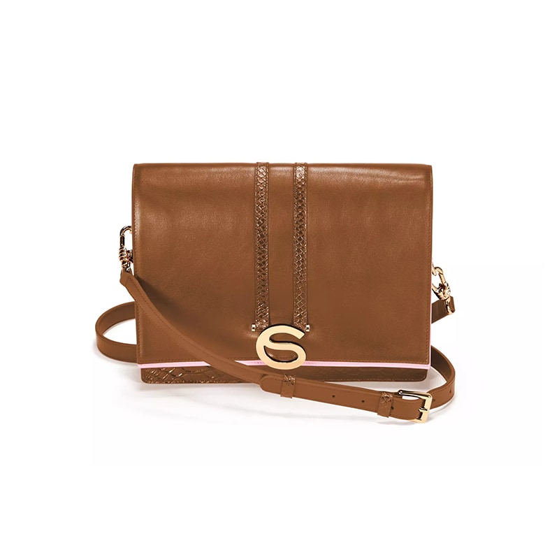 Chau Sáenz Women's Brown / Neutrals The Rose Crossbody Bag  - Nude