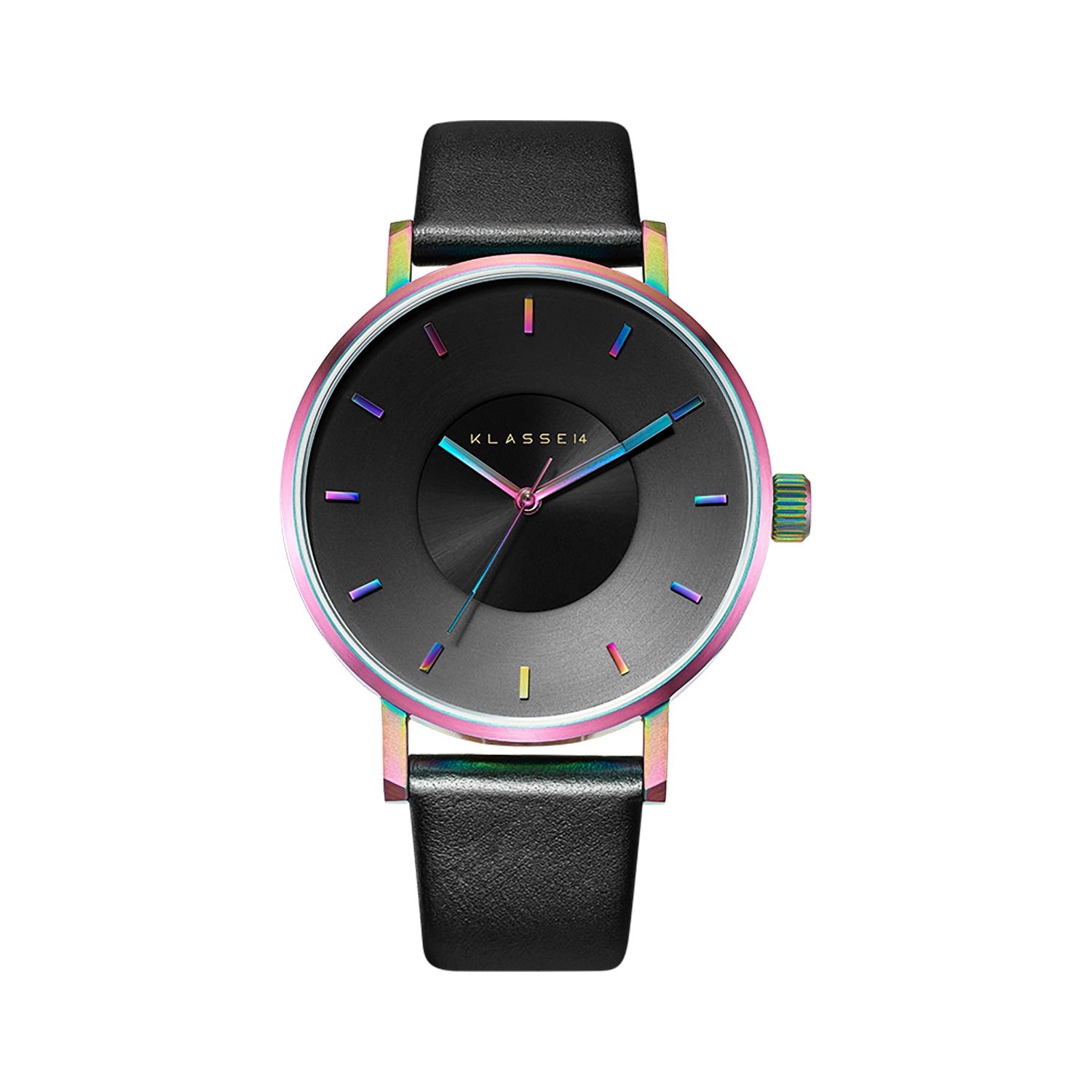 Volare Rainbow Black 42Mm | KLASSE14 | Wolf & Badger