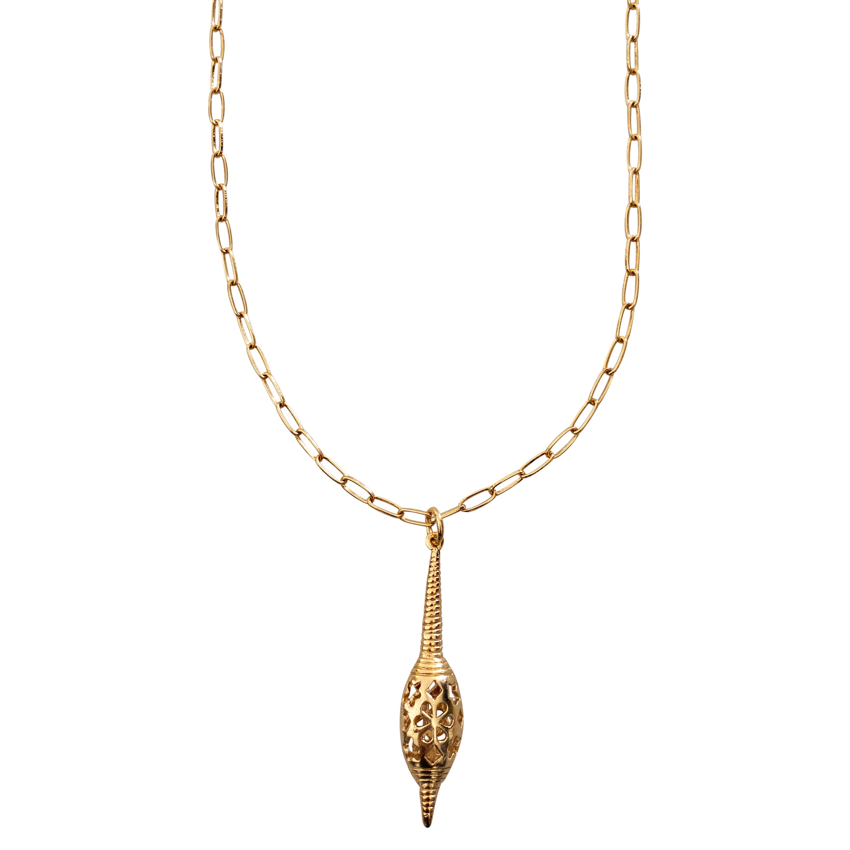 In Cauda Venenum Women's Gold Callisto Necklace In Gold