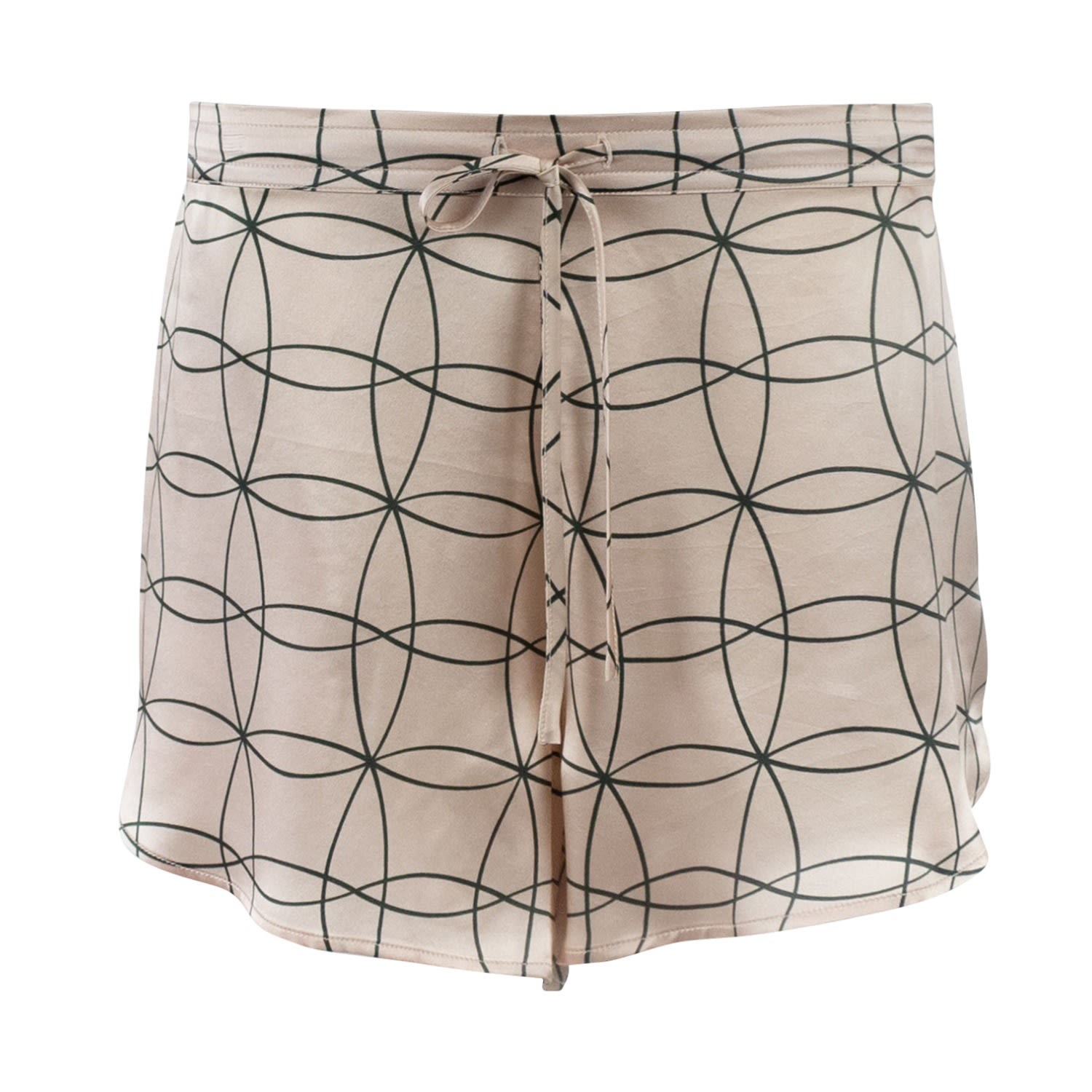 Nokaya Women's Pink / Purple Pink Neo Geo Silk Shorts In Pink/purple