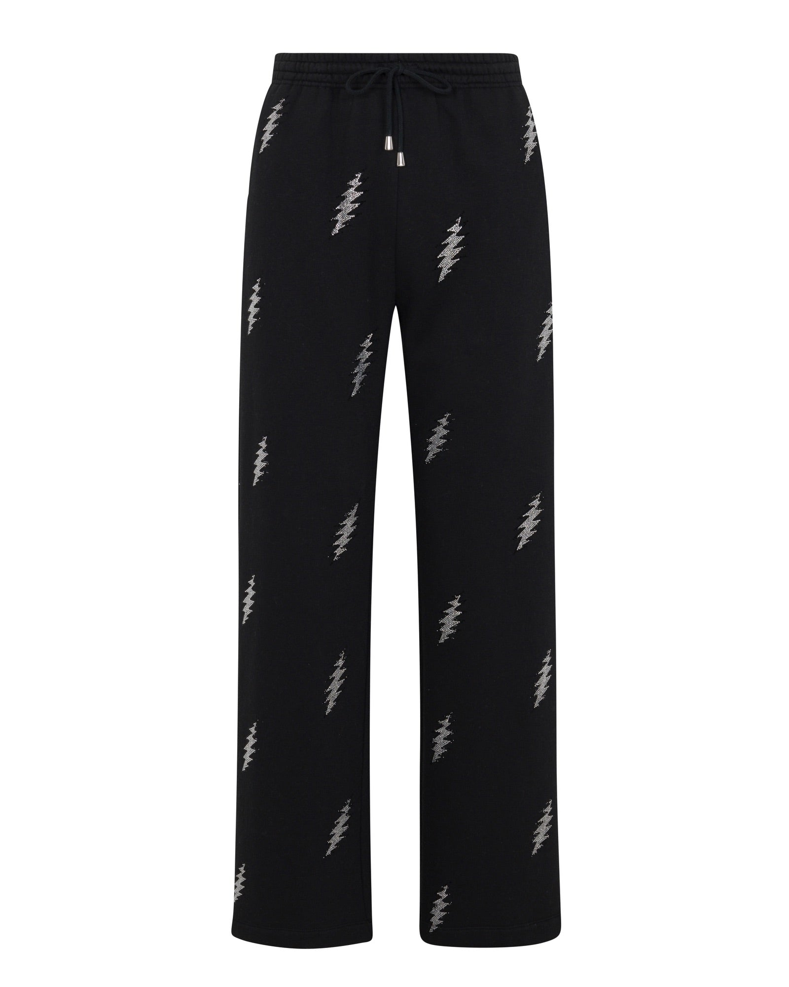 Meghan Fabulous Women's The Orignal Grateful Dead Thirteen Pt. Bolt Lounge Pant - Black In Black