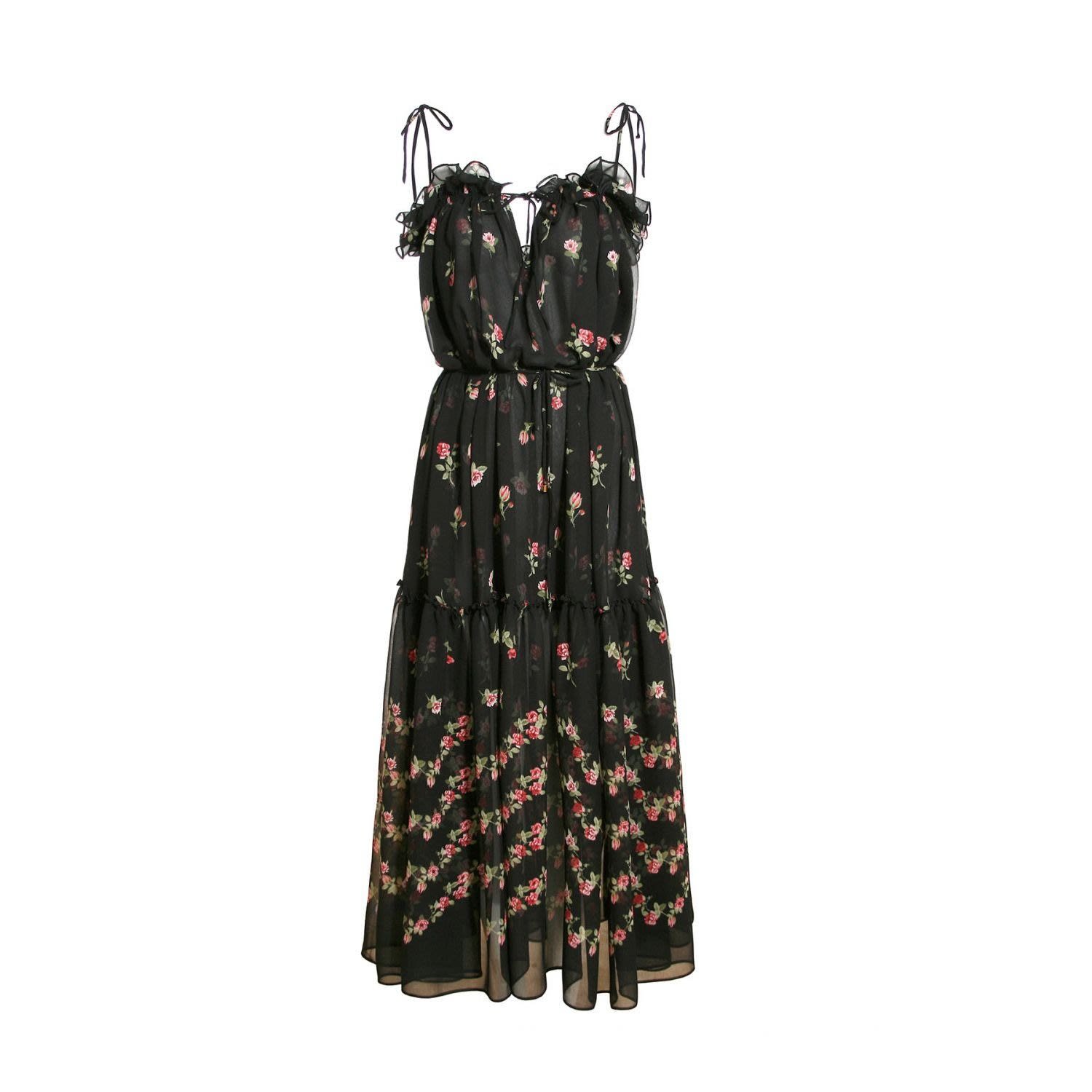 Women’s Black Rosana Fiesta Dress Small Aggi