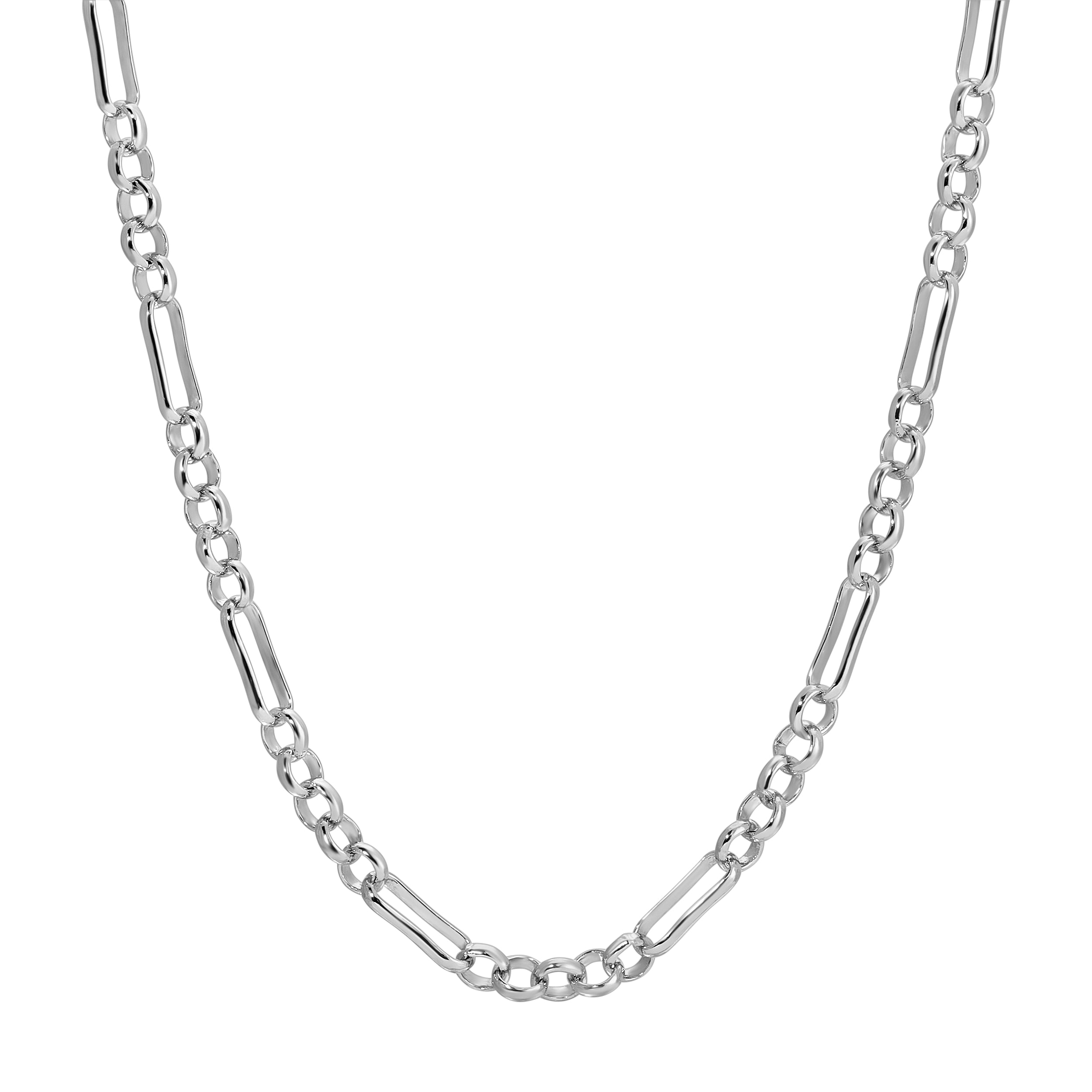 Women’s Lexi Chain Necklace - Silver Leeada Jewelry
