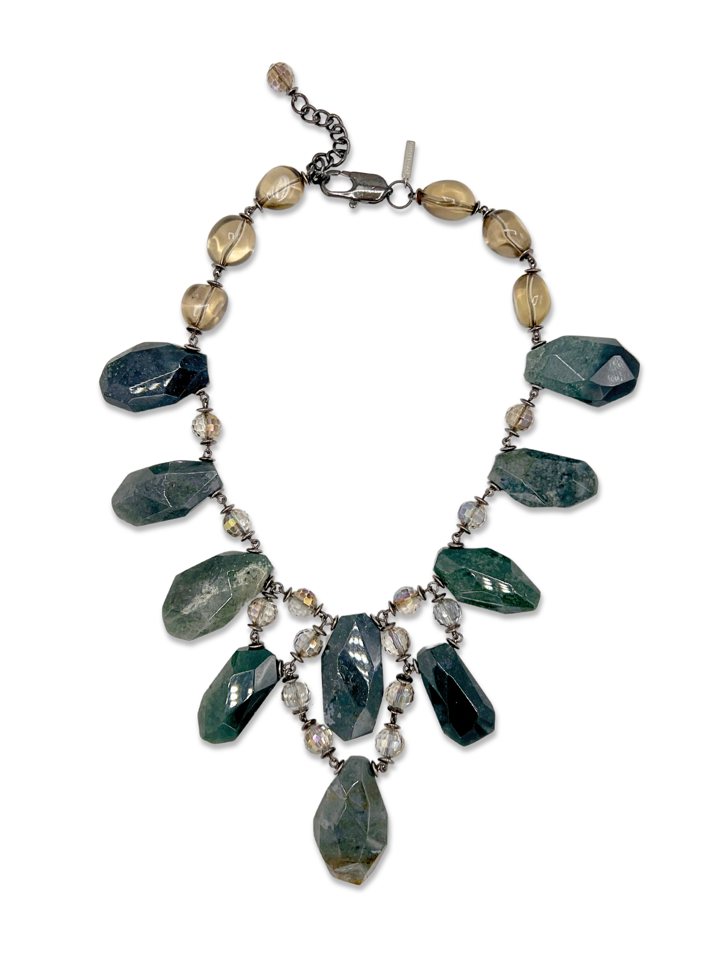 Jaredjamin Women's Green Versailles Vixen Jasper Necklace