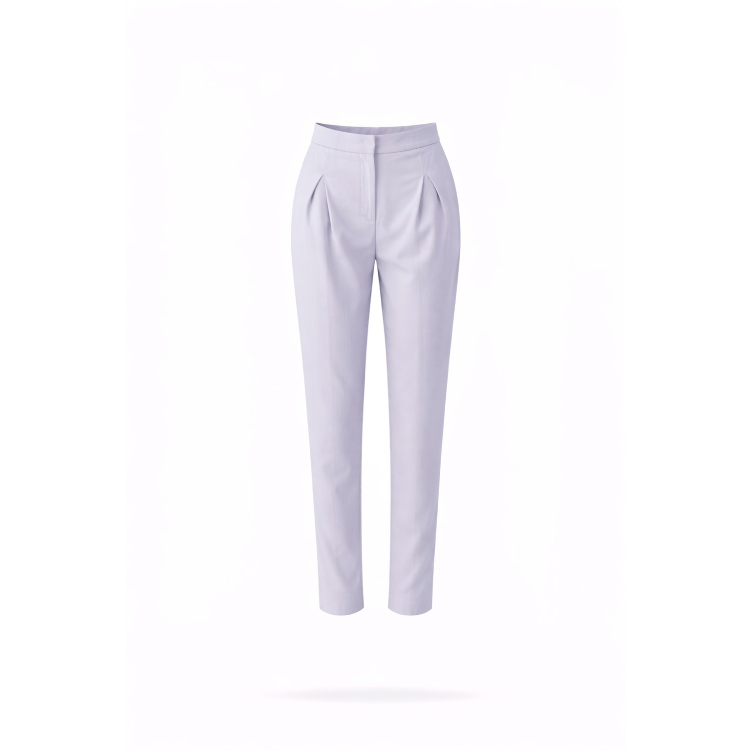 Lumina Eligma Women's Grey Construct Suit Pants Ensemble Light Gray
