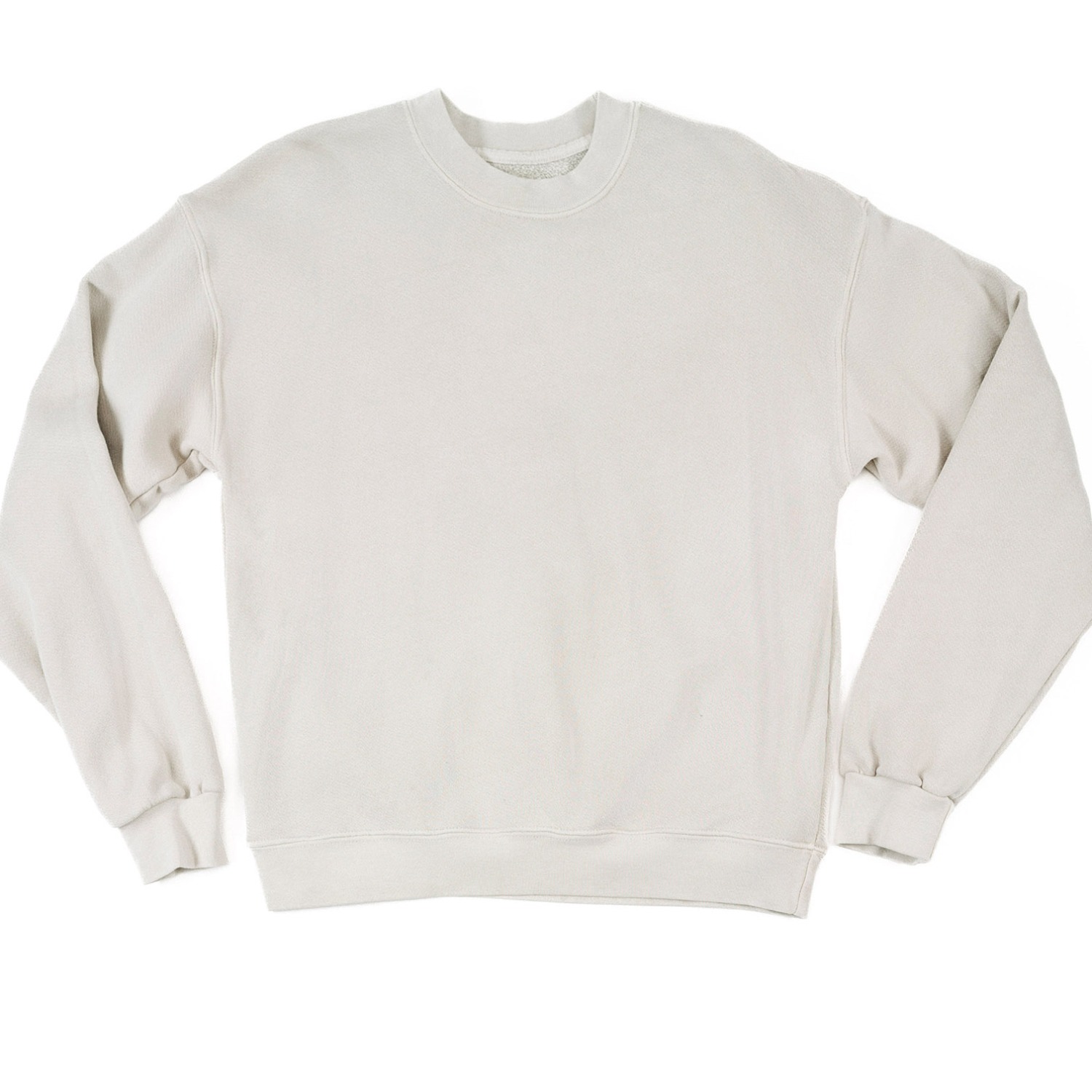 Ariko White Sandstone Post Surf Crew Sweat In White