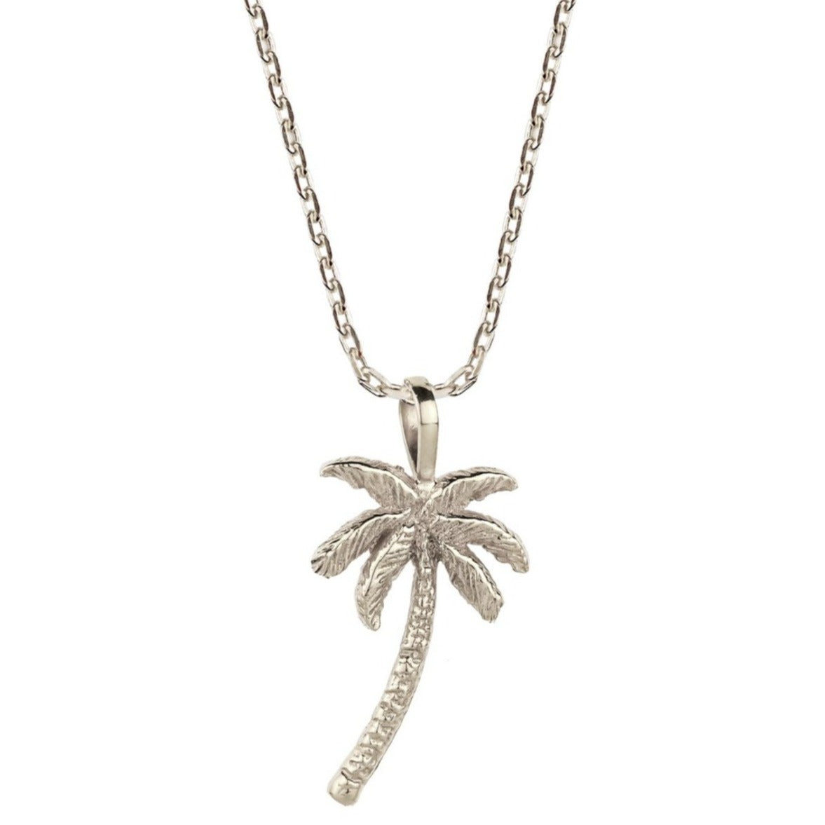 Charlotte's Web Jewellery Women's Oasis Palm Silver Necklace In Silver