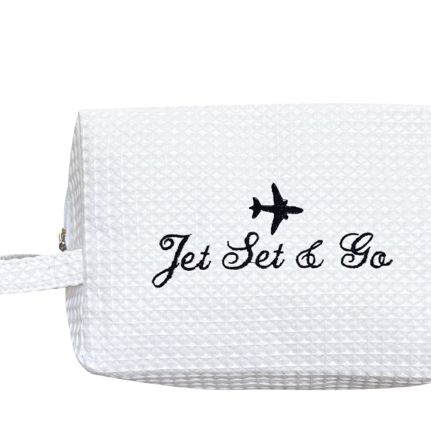 Lilly Loves Black Jest Set & Go White Washbag In Black