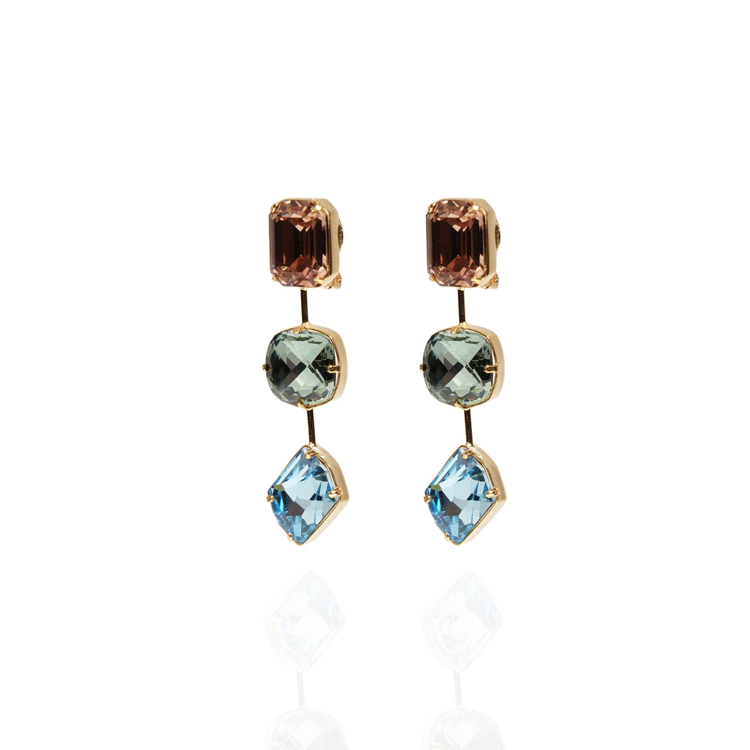 Women’s Blue Zoé Earrings Lina Paris