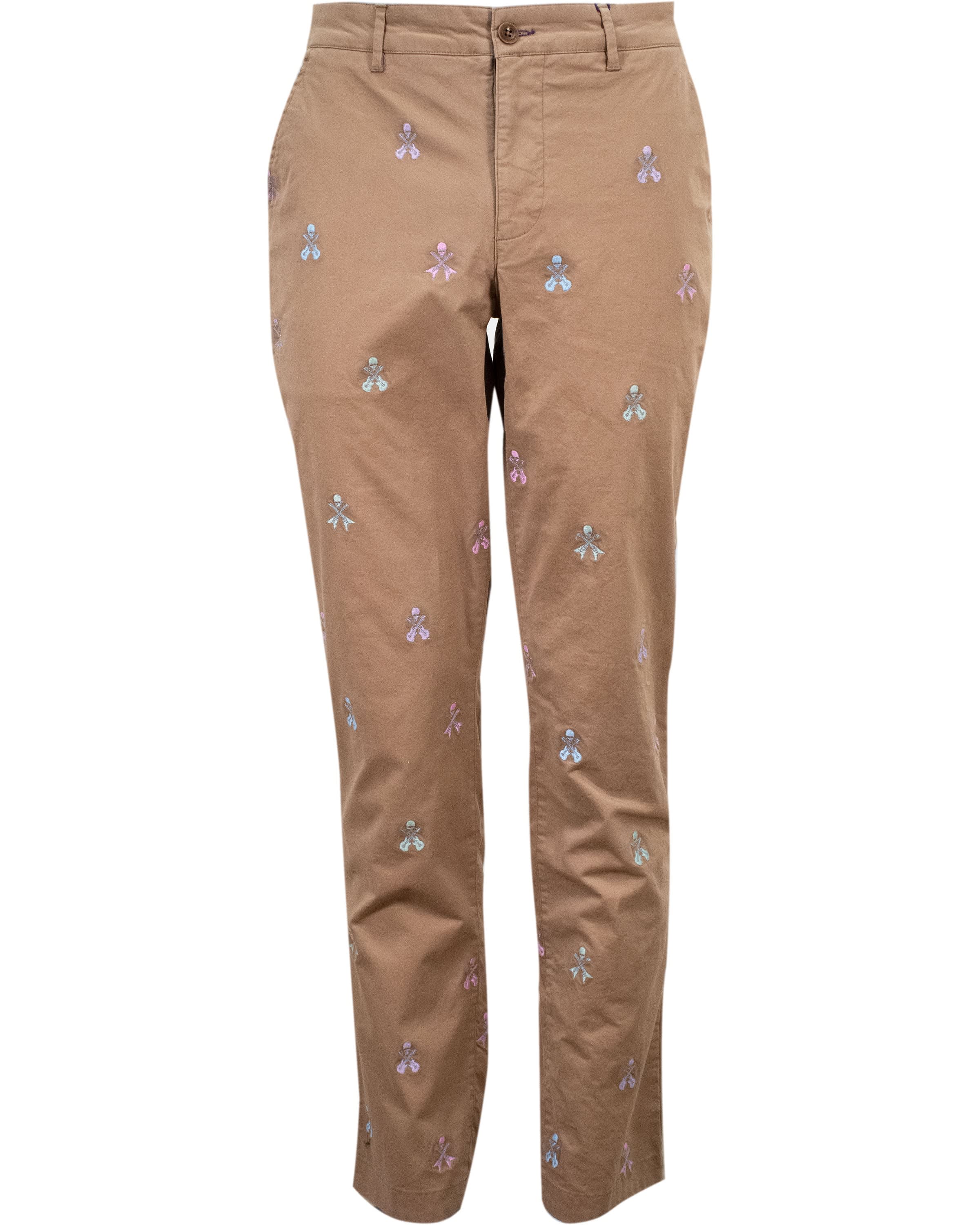 Charles Fish Embroidery Pants - Sand, Lords of Harlech