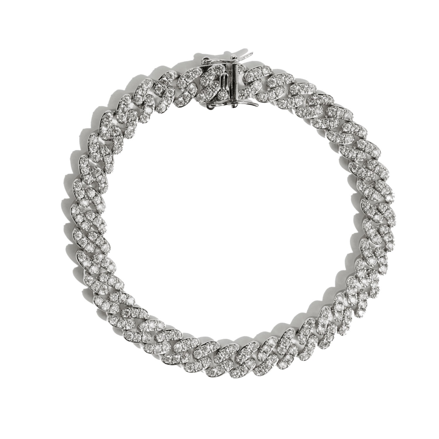 Drae Collection Women's Havana Anklet Silver In Silver