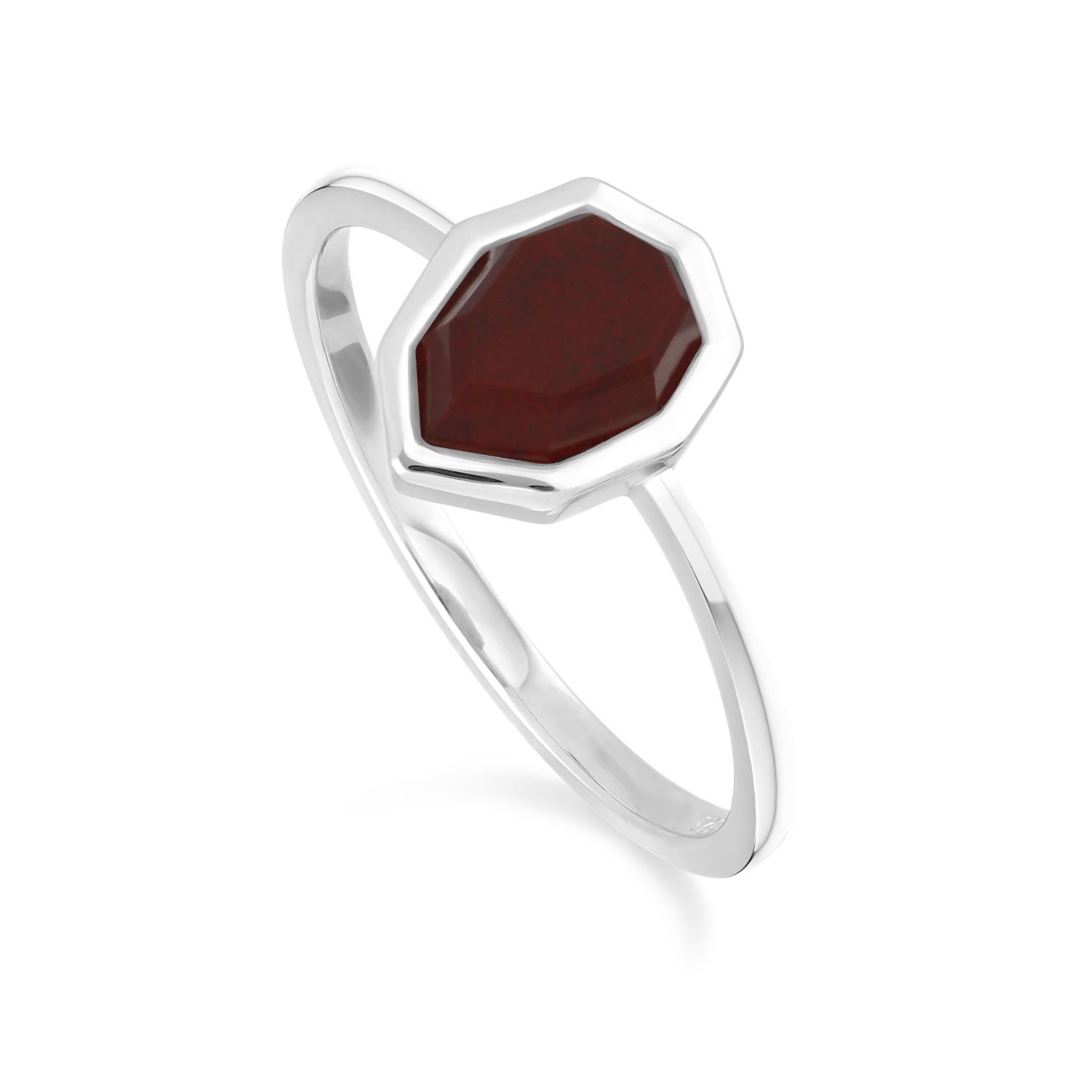 Women’s Irregular Red Jasper Ring Gemondo