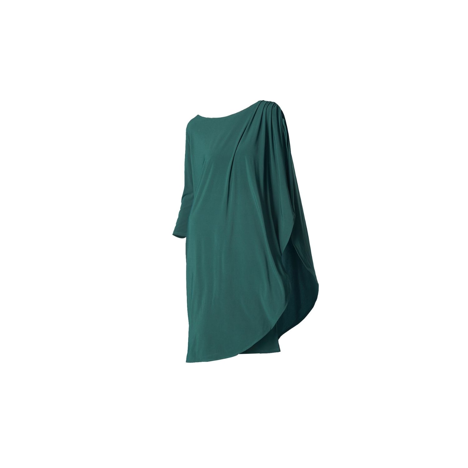 Ceylan Bcn Lady Midi Dress Green In Green