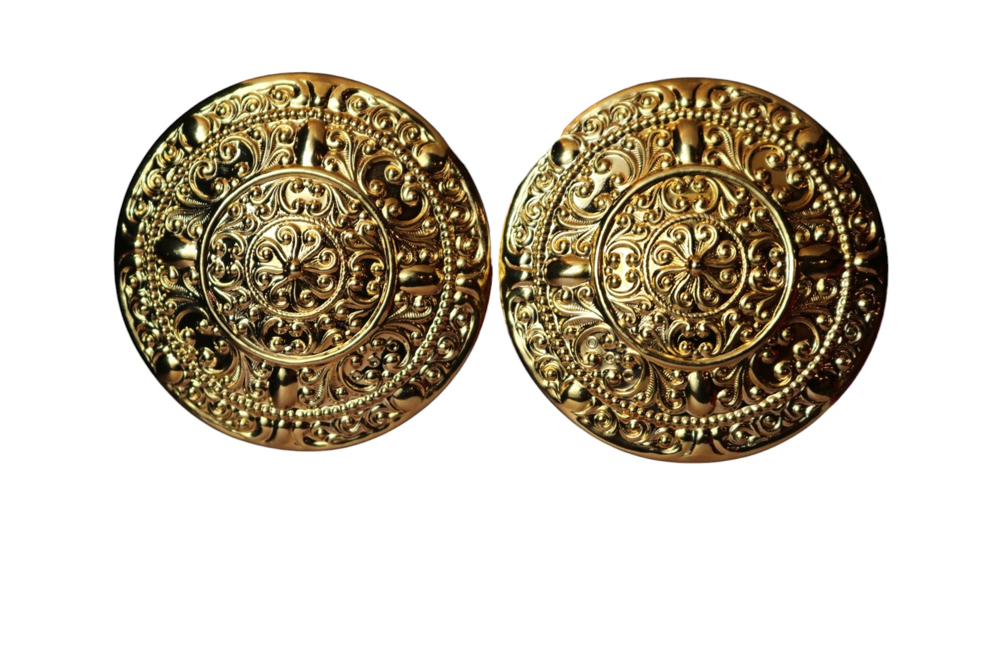 Vickisarge Women's The Centurion Disk In Gold - Pierced