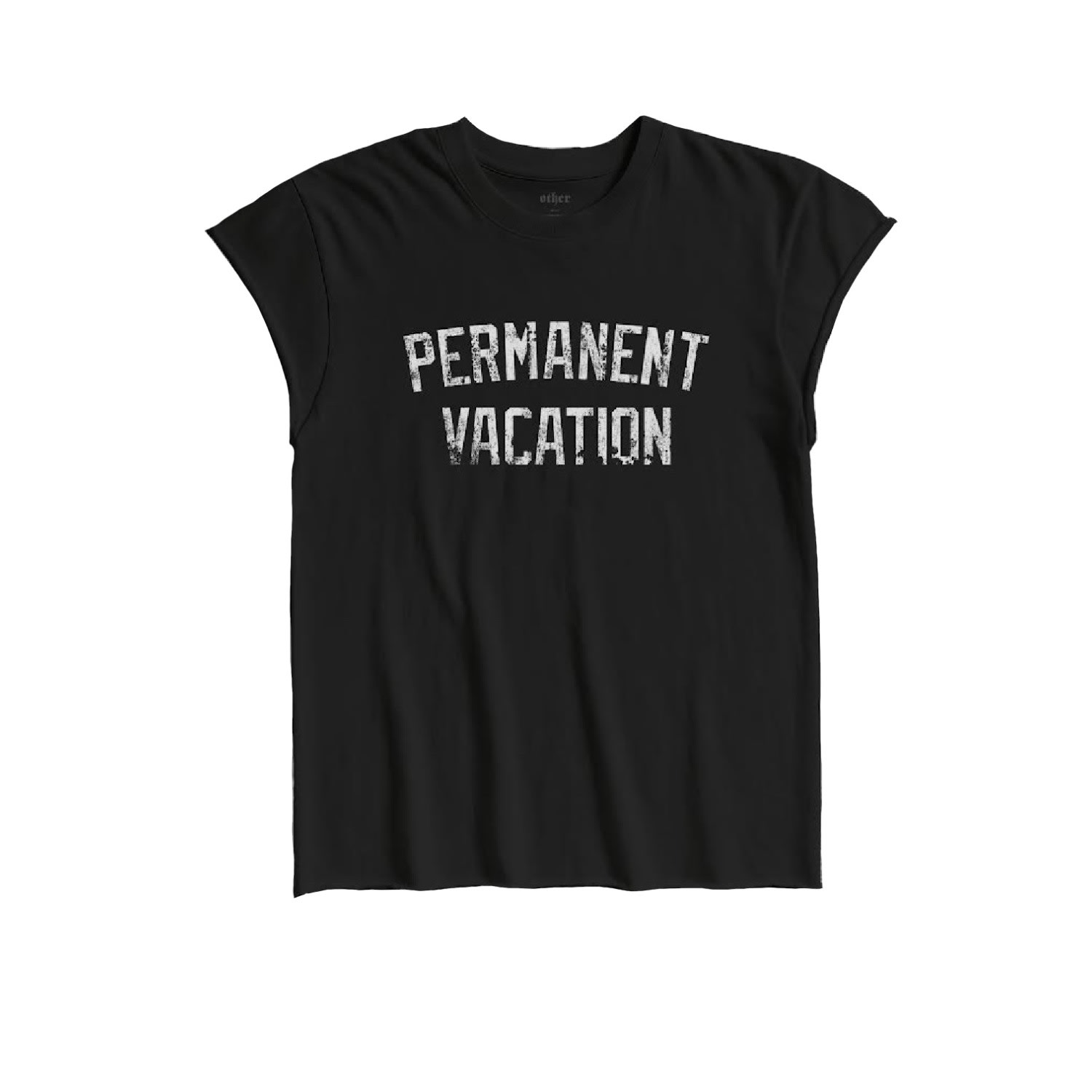 Other Uk Men's Black Permanent Vacation Rocker Tee