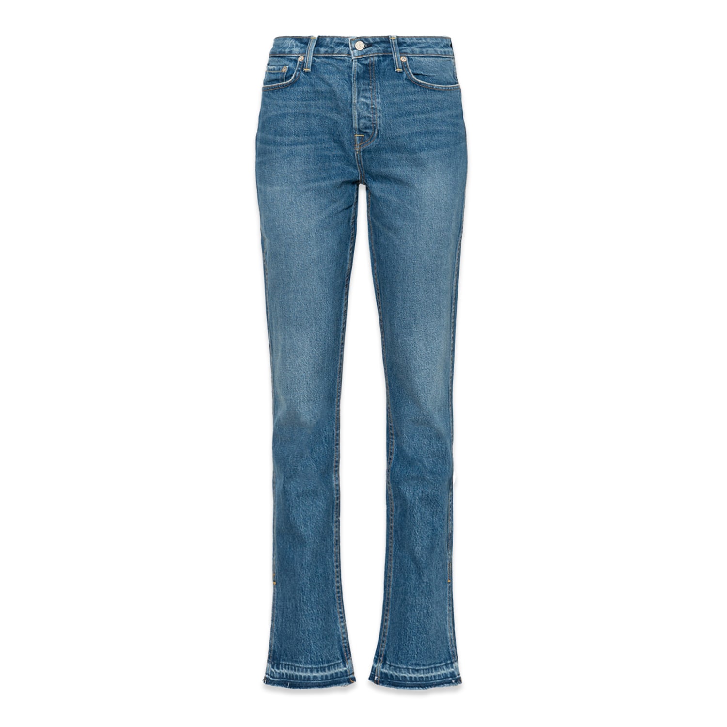 Noend Denim Blue Eve Slim Straight Jeans In Columbia In Blue