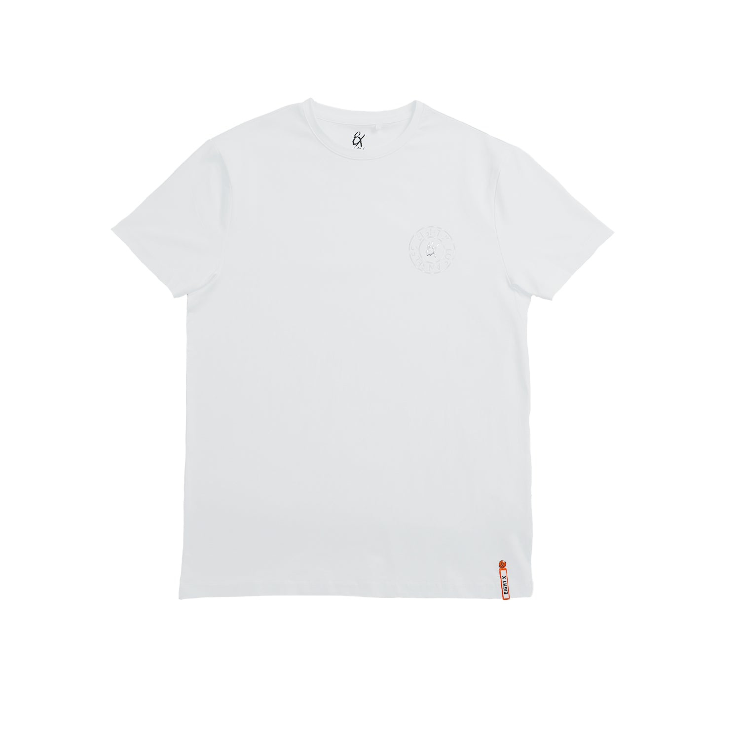 Eight X Men's Signature Eightx Graphic T-shirt - White In White