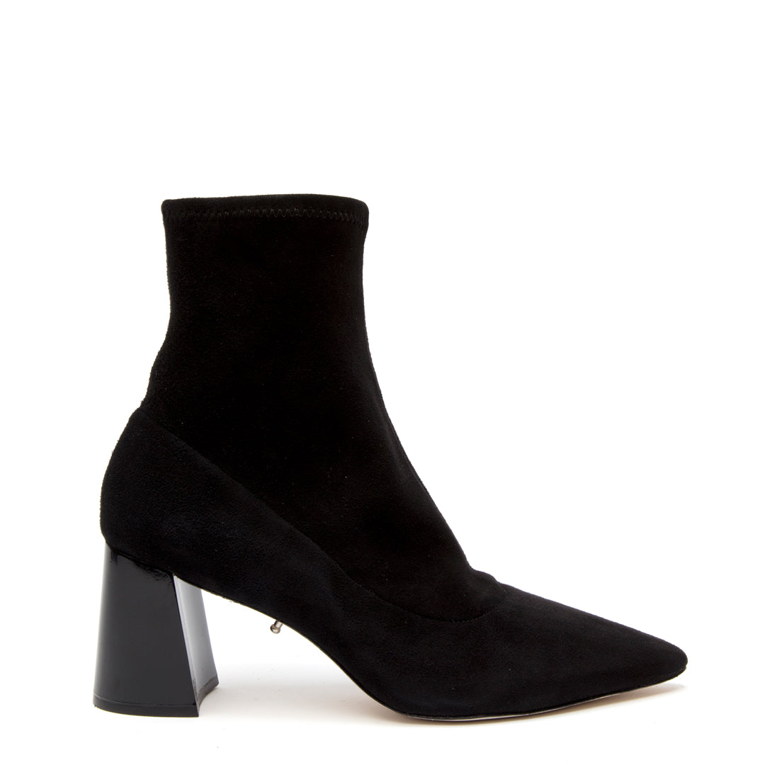 Alterre Women's Black Suede Sock Boot