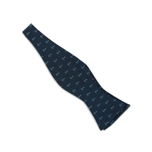 Tom Astin Men's Blue Ahoy! Bow Tie In Bow