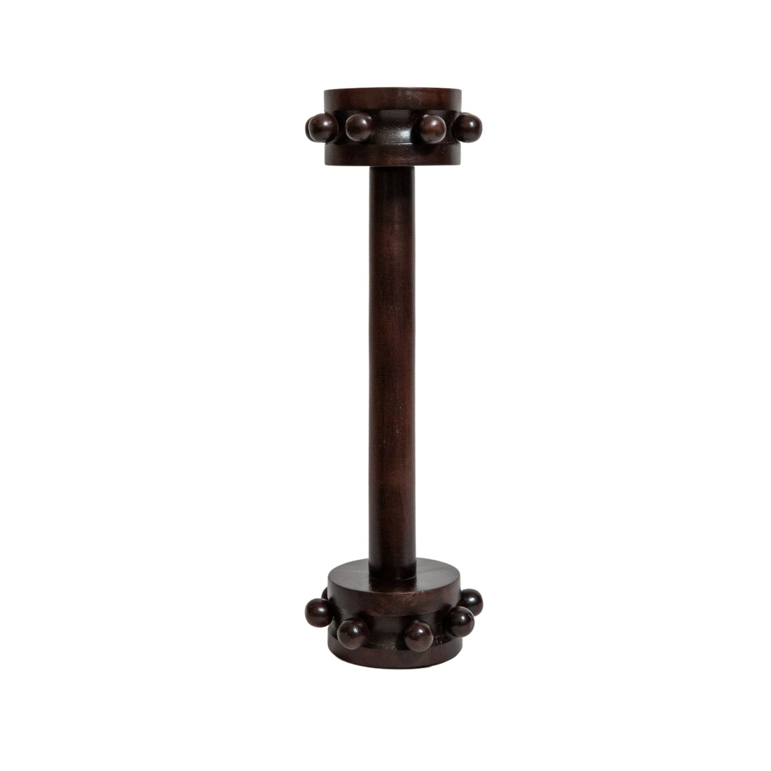 Ifsthetic Brown Anyan Candle Holder In Brown