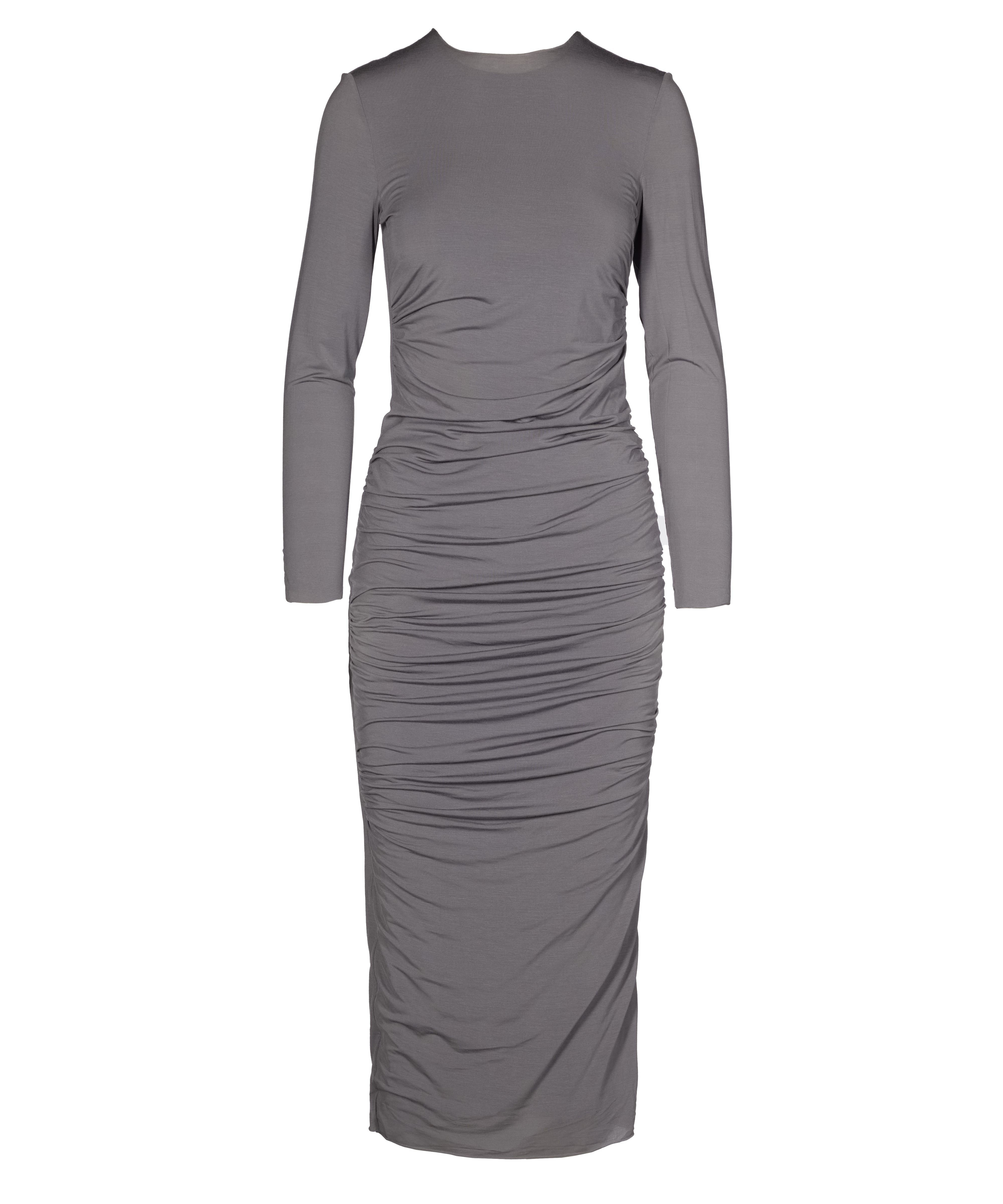 Women’s Dark Grey Wrinkled Dress Small Tessitura