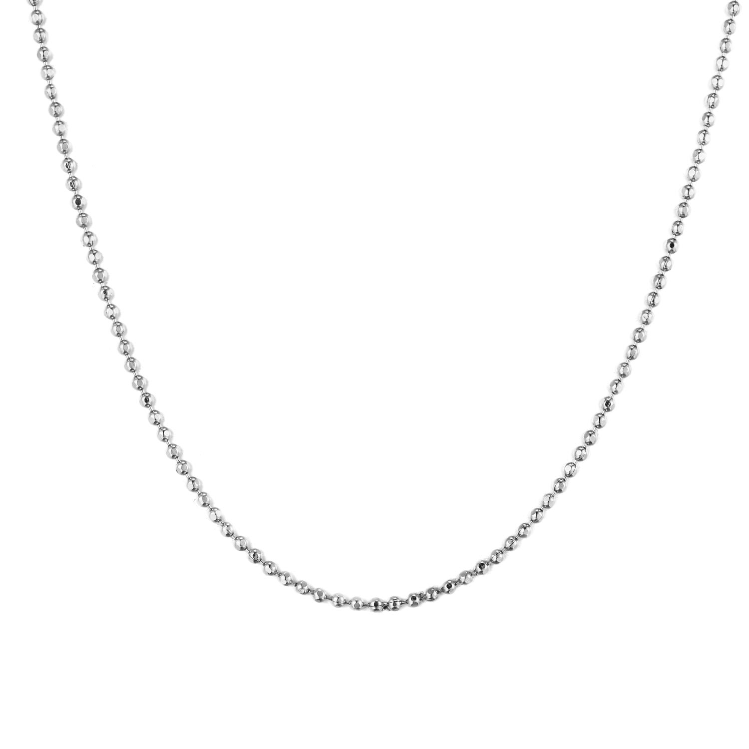 Women’s Ecoated Sterling Silver Ball Chain Necklace Seol + Gold