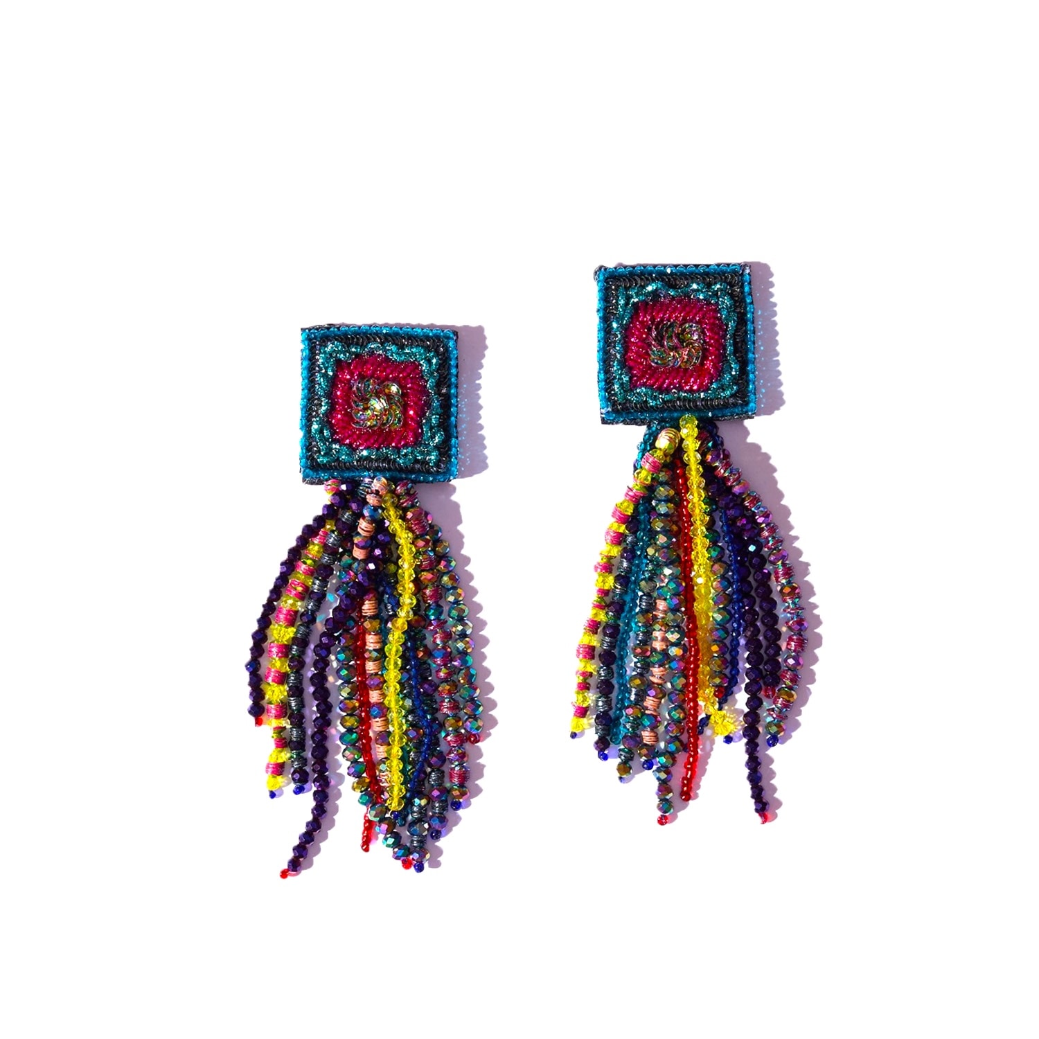 Simitri Women's Zari Dune Earrings