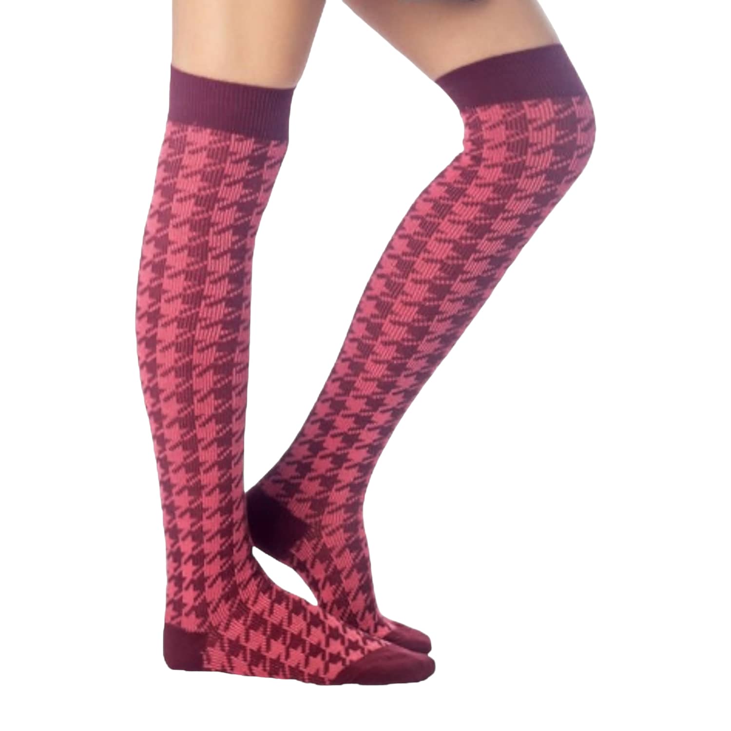 Pilates Grip Socks - Two Pack - Ballet Pink & Blush by High Heel Jungle by  Kathryn Eisman