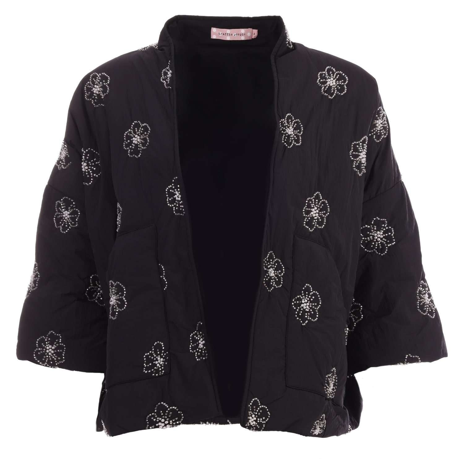 Traffic People Women's Black This Old Thing Shrug Jacket In Black