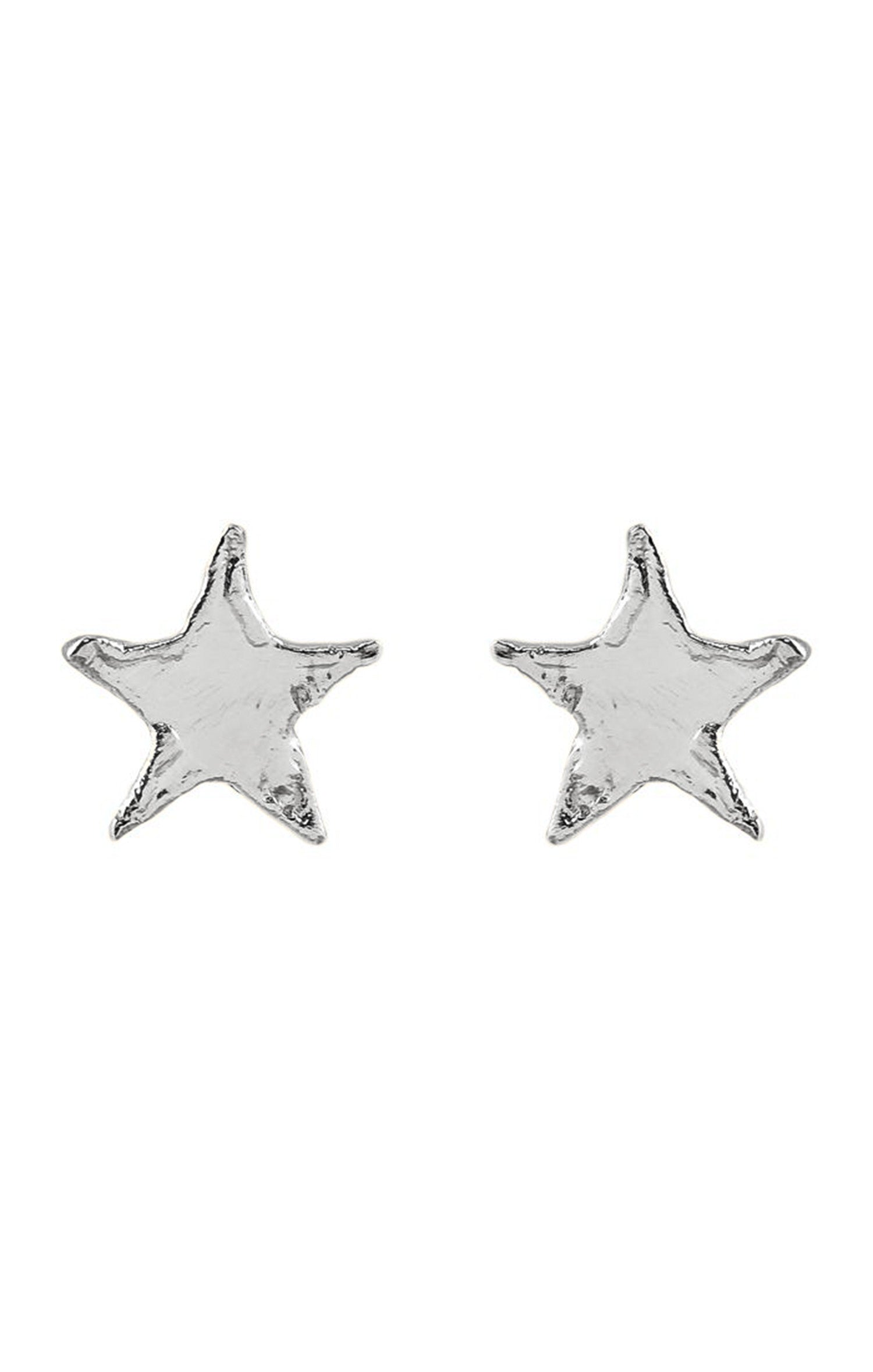 Marcia Moran Women's Silver Alicia Star Stud Earrings In Silver