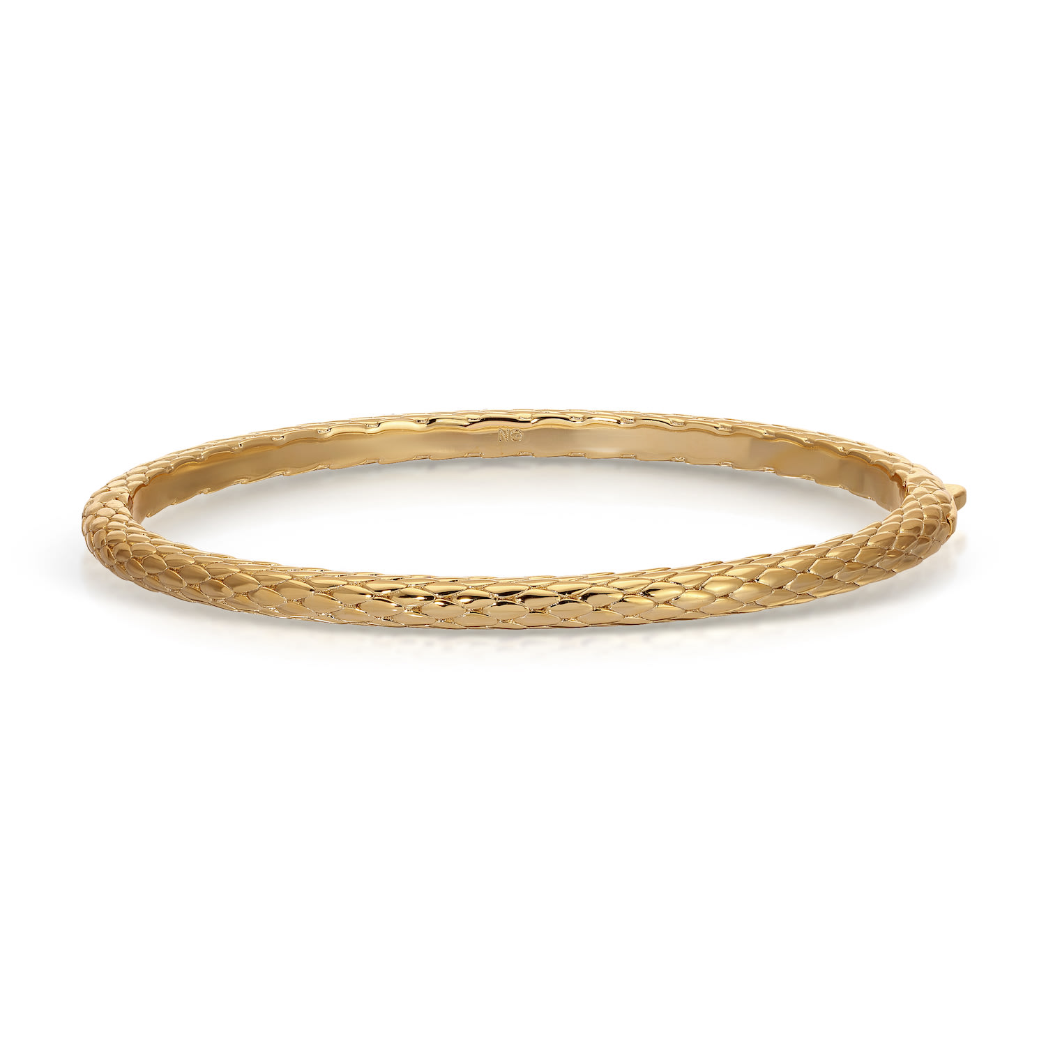 Native Gem Women's Bali Bangle-14k Gold Vermeil