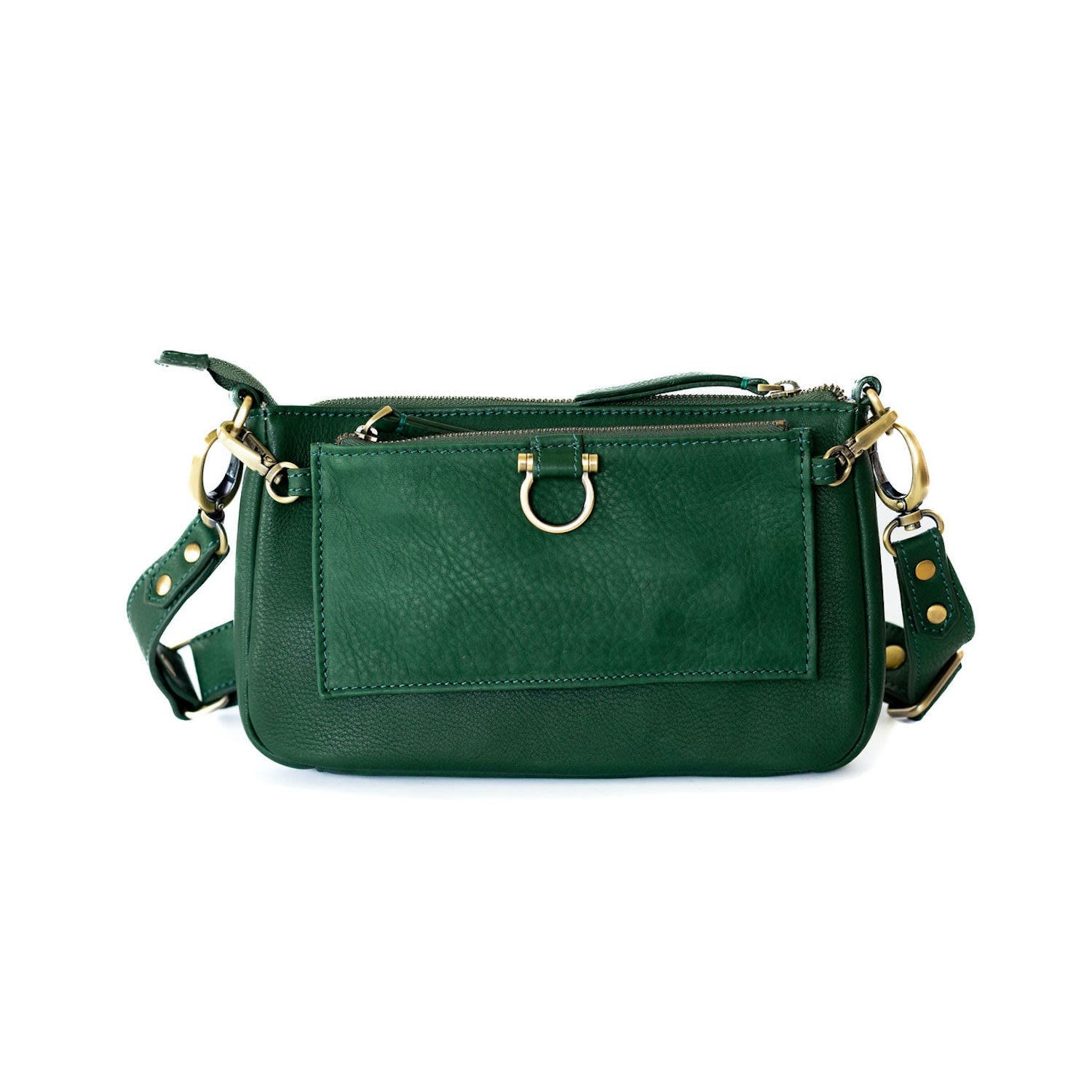 Women’s Green Ae Crossbody Wristlet Wallet - Kelly One Size Sapahn