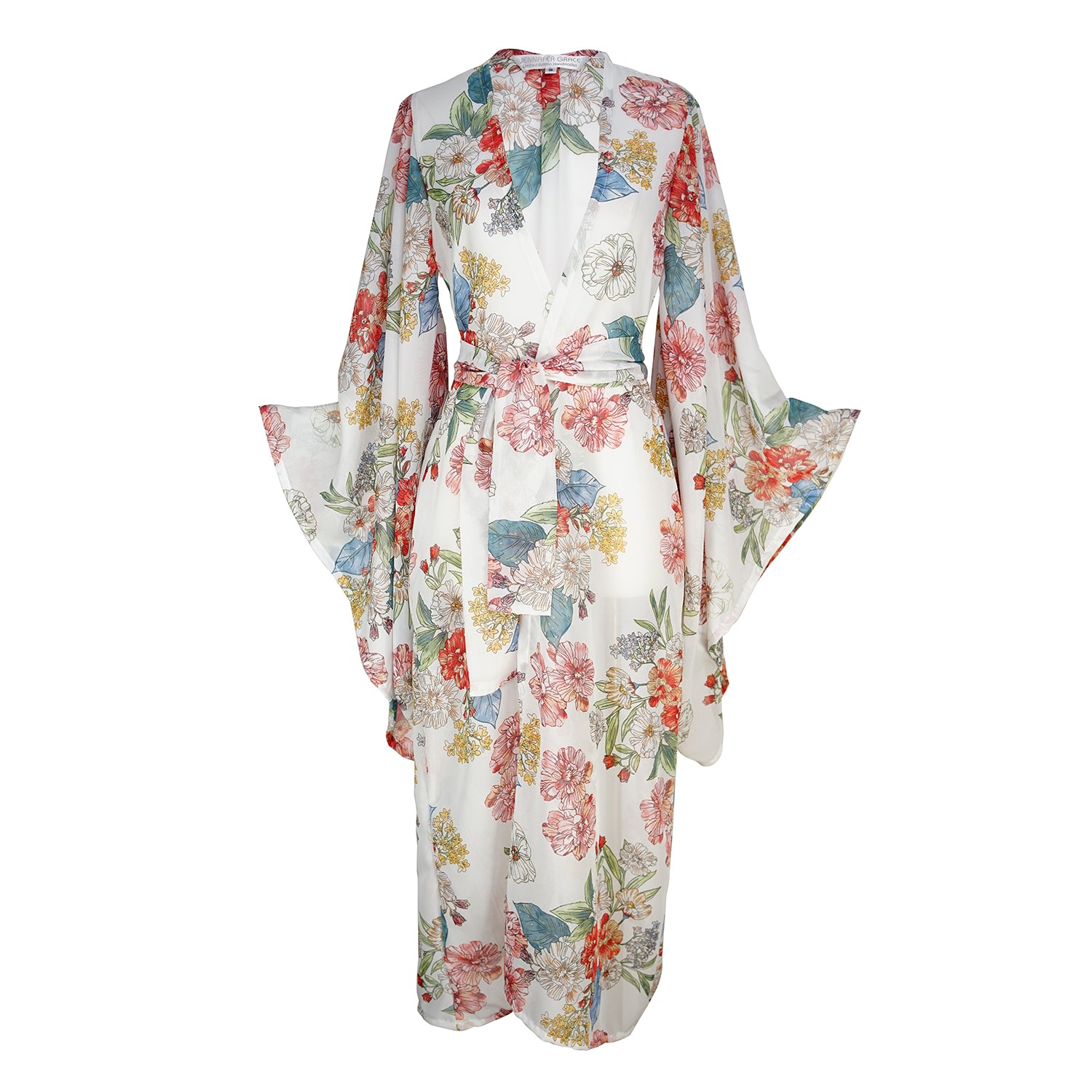 Women’s Tea Rose Kimono Medium Jennafer Grace