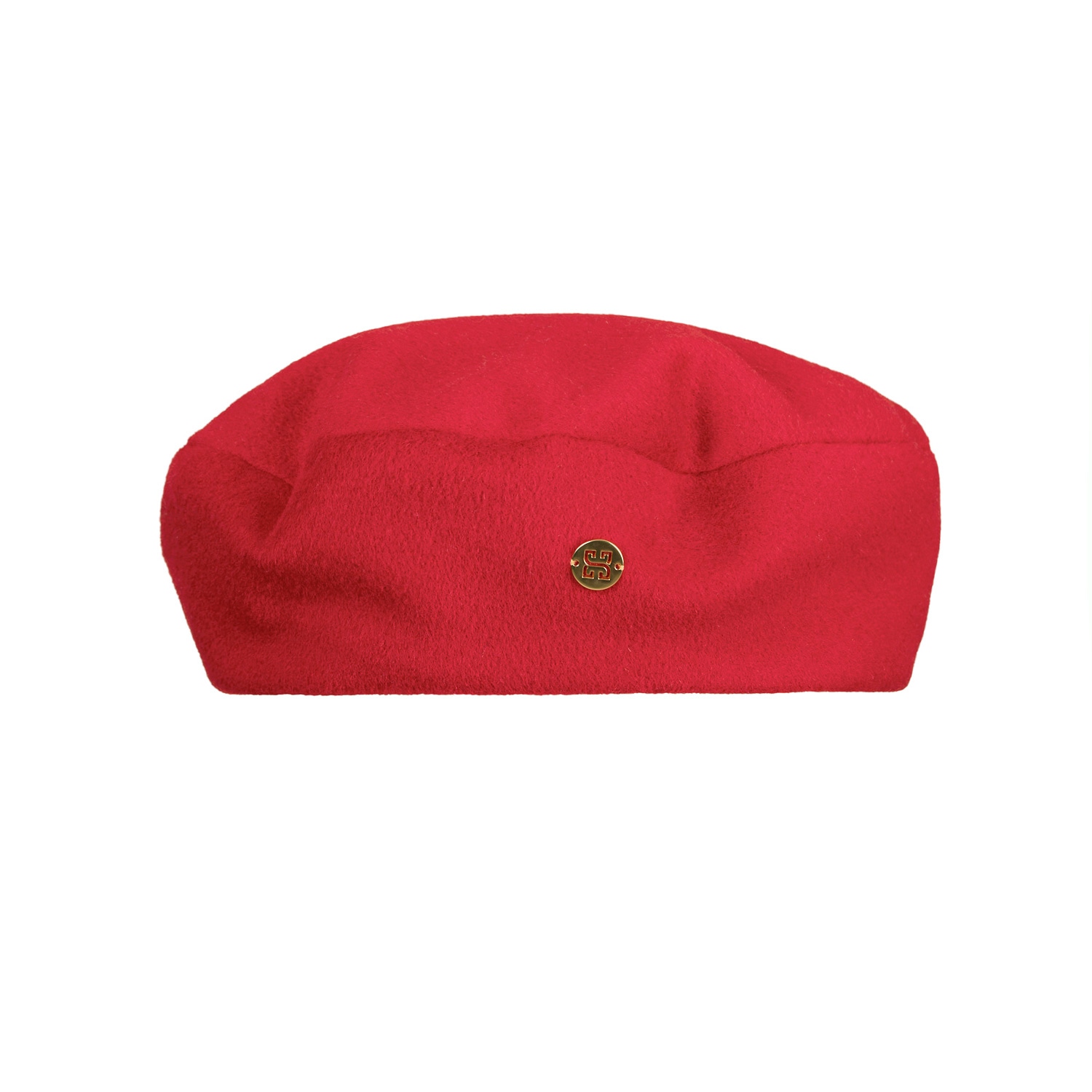 Sibi Hats Women's Chantel - Bright Red Cashmere Beret Hat In Red