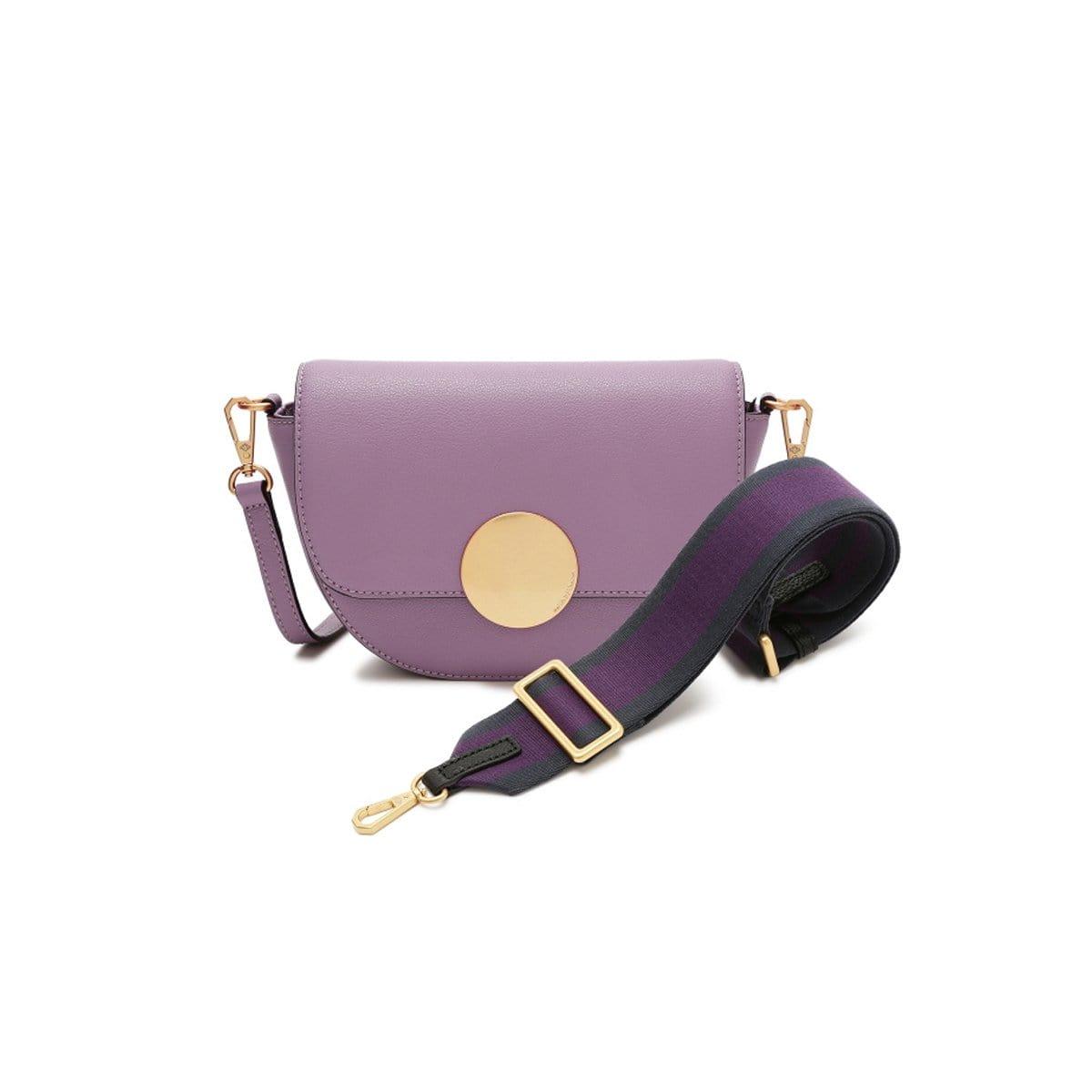 Women’s Pink / Purple Lottie Saddle Crossbody - Pink & Purple One Size Oryany