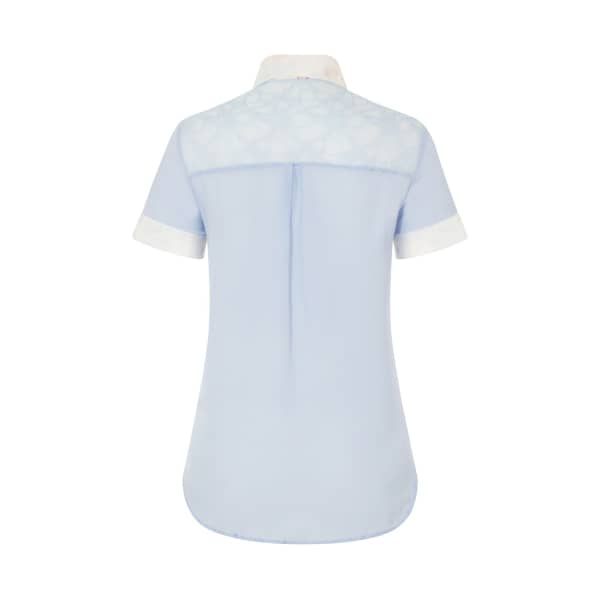 Gucci Sky Blue Classic Silk Shirt In Silk