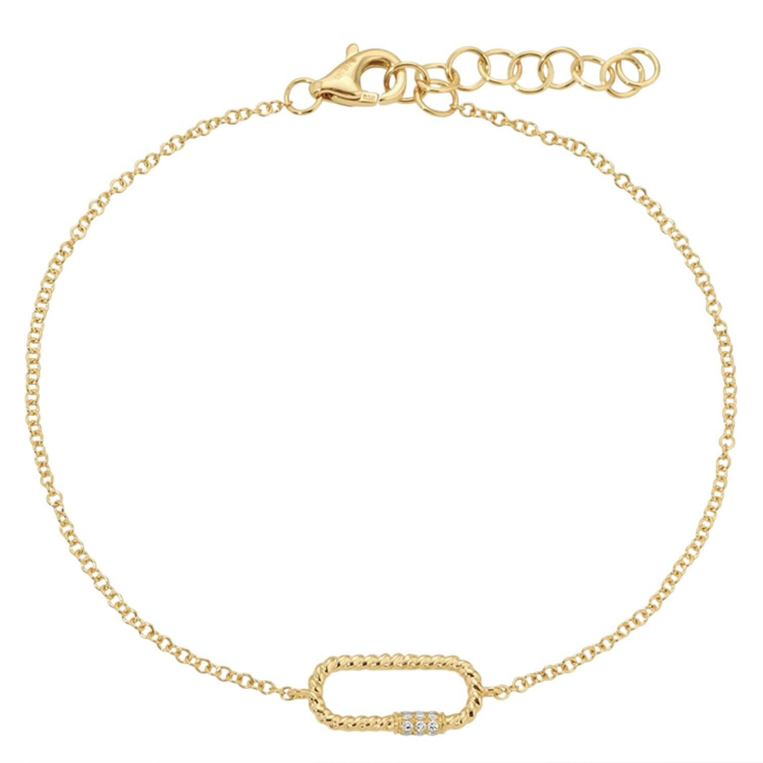 Neshi Designs Women's Yellow Gemma Bracelet In Yellow