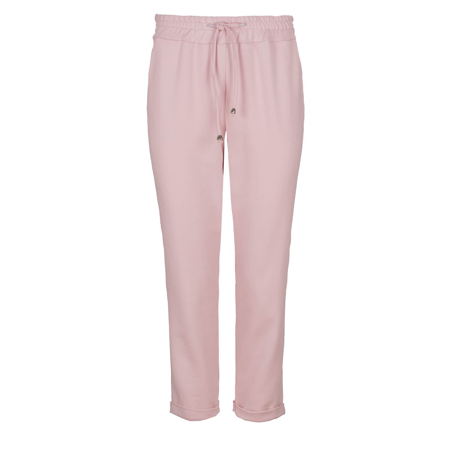 Women’s Rose Gold Pink Cropped Sweatpants Large Conquista