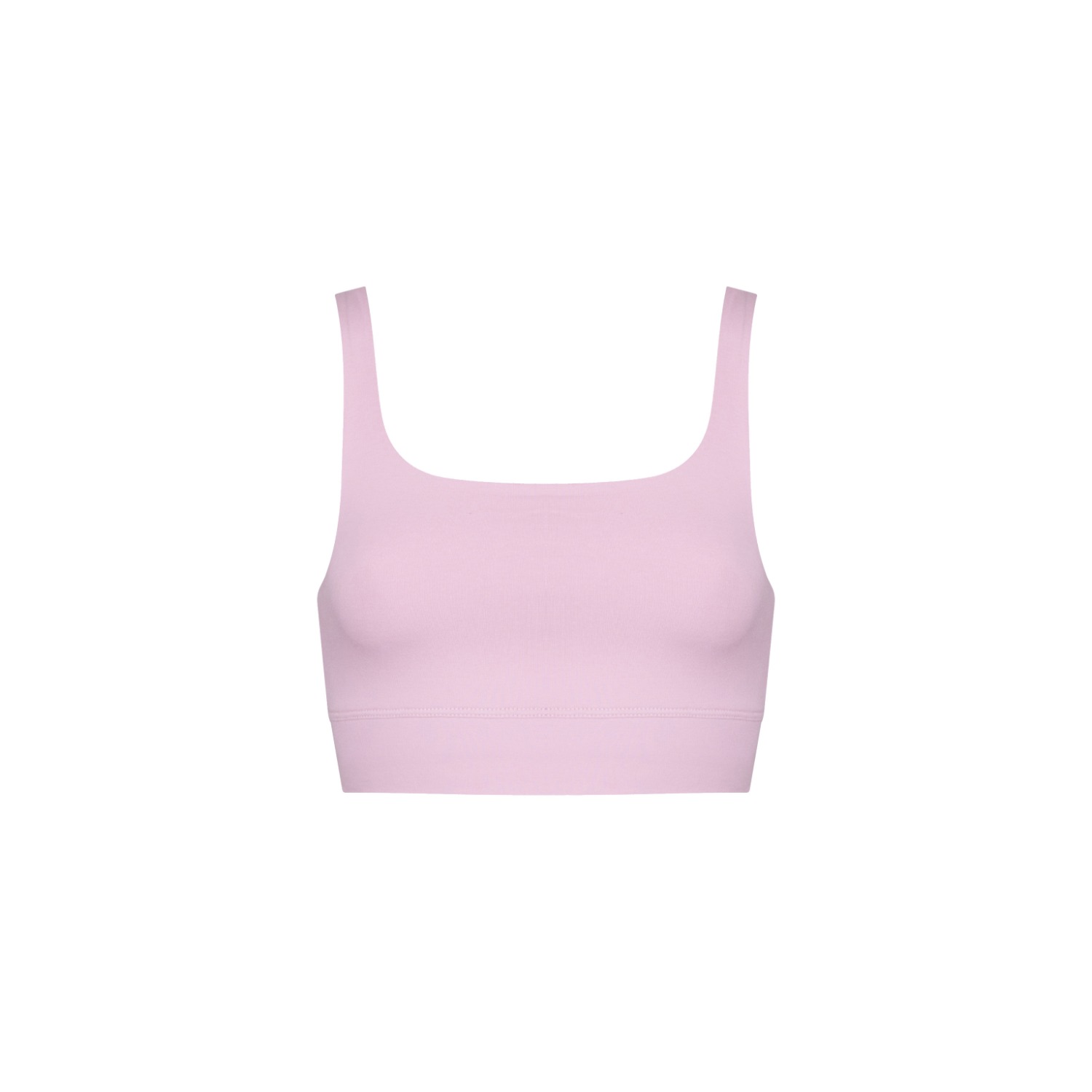 The Koozy Women's Pink Kirsty Bralette In Pima Cotton In Morning Rose In Pink