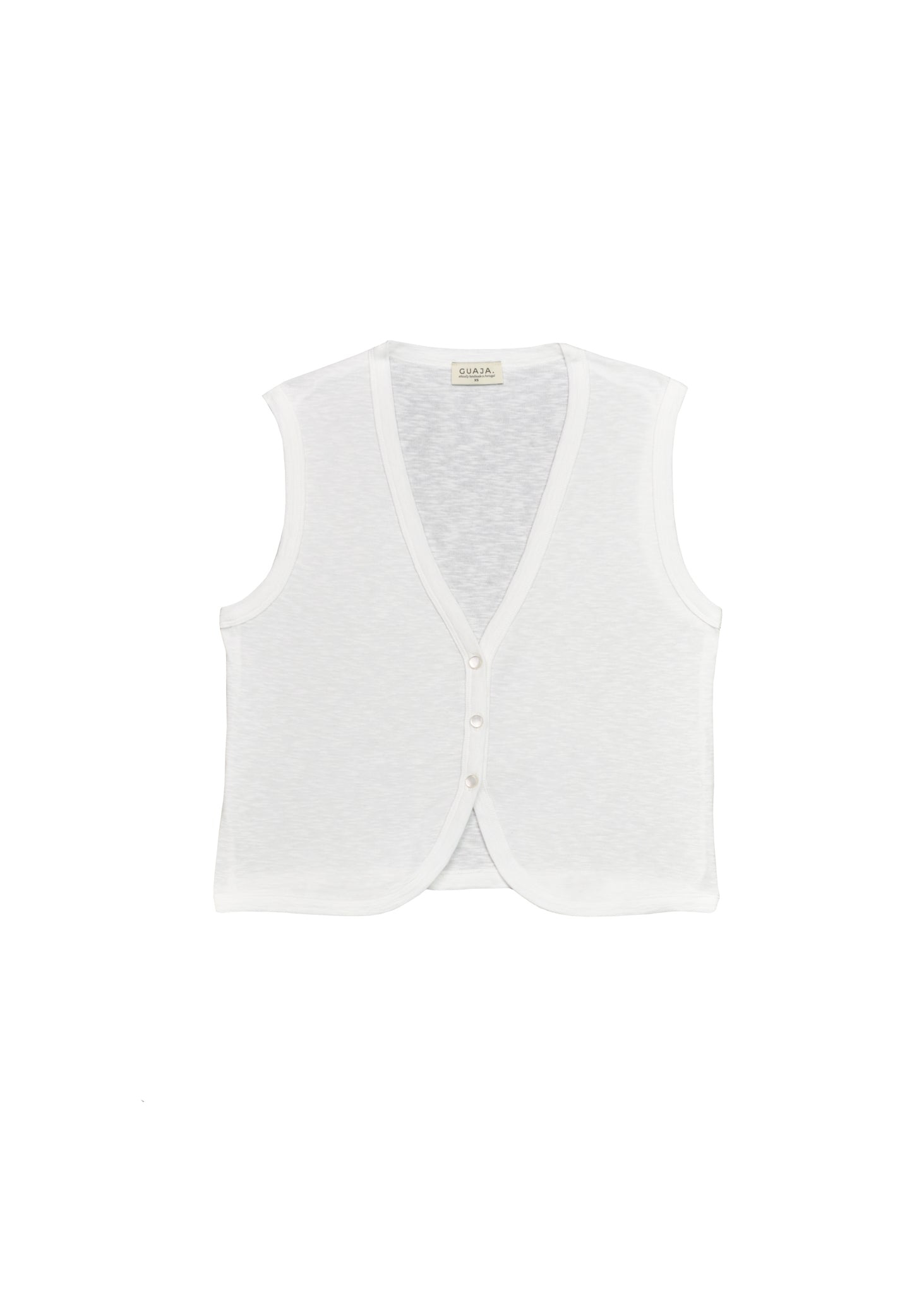 Guaja. Studio Women's Cali Vest - White In White