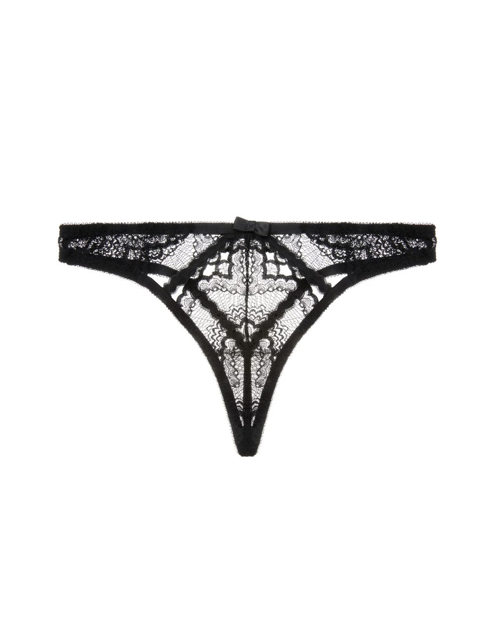 Journelle Women's Black Natalia String Thong Noir In Black
