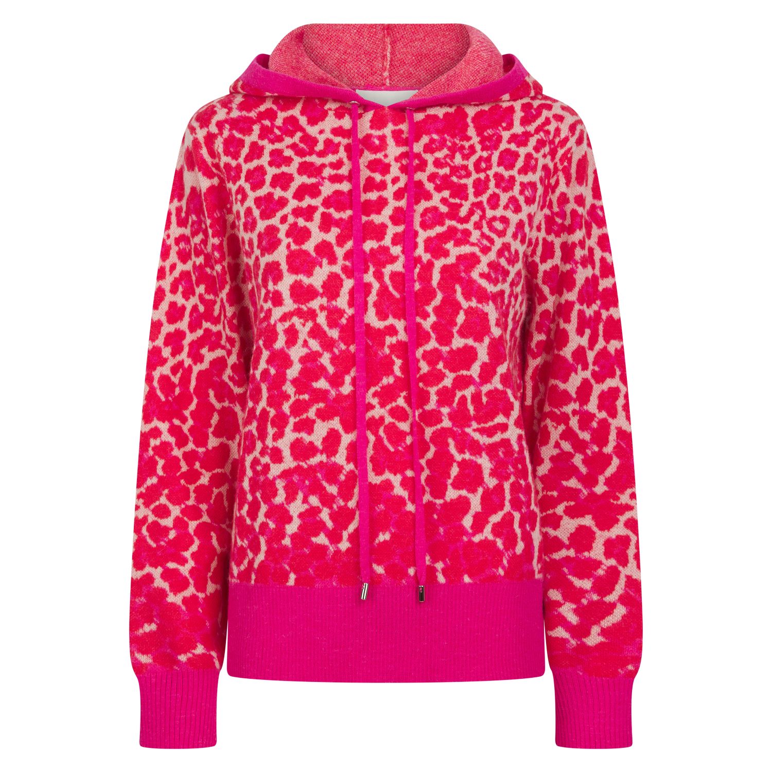 Nooki Design Women's Leopard Norwood Hoodie In Pink In Pink