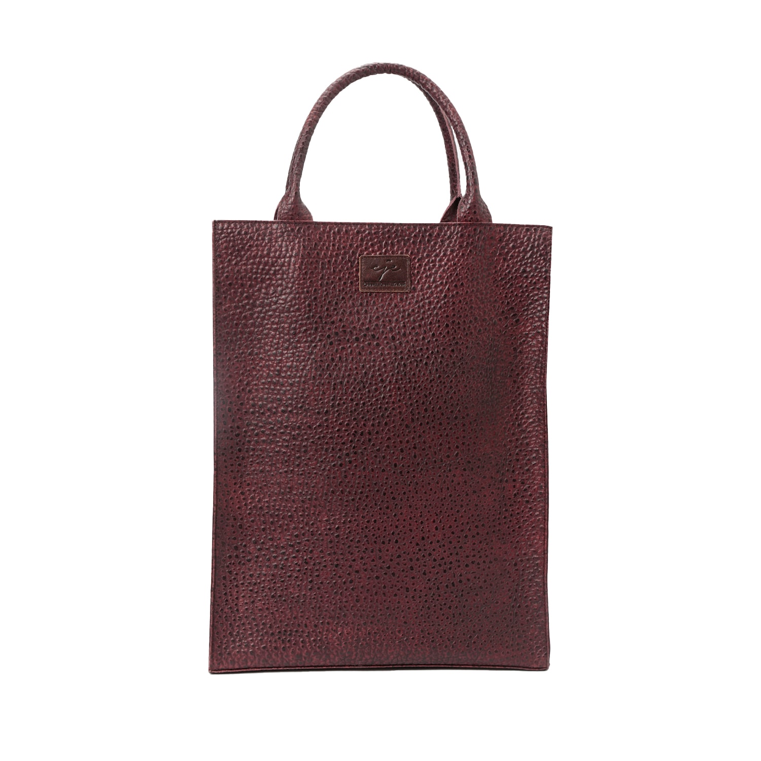 Chanel Joan Elkayam Women's Red / Brown Leather Shopper Bag In Red/brown