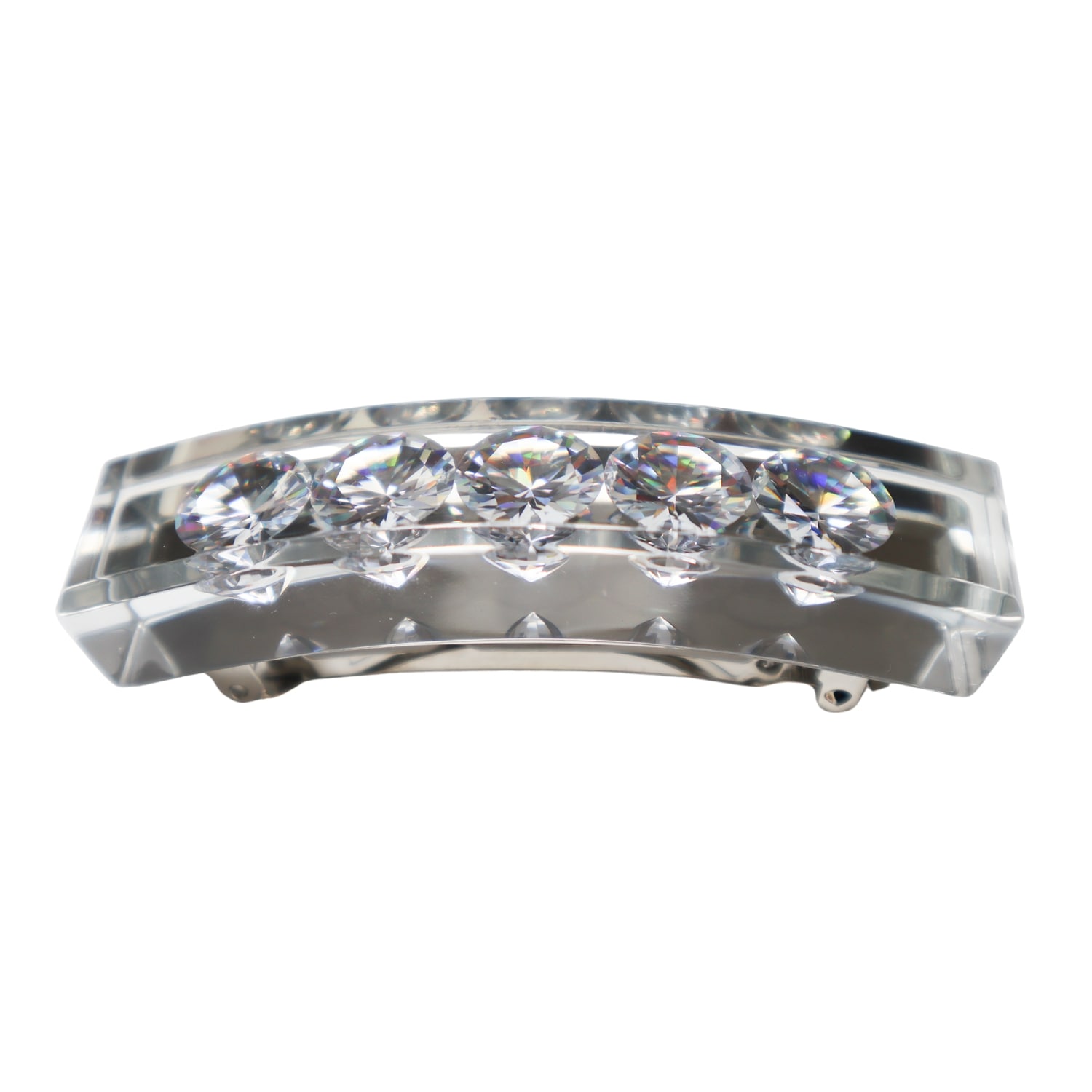 Iostudio Women's Jewelry Barrette Happiness Silver
