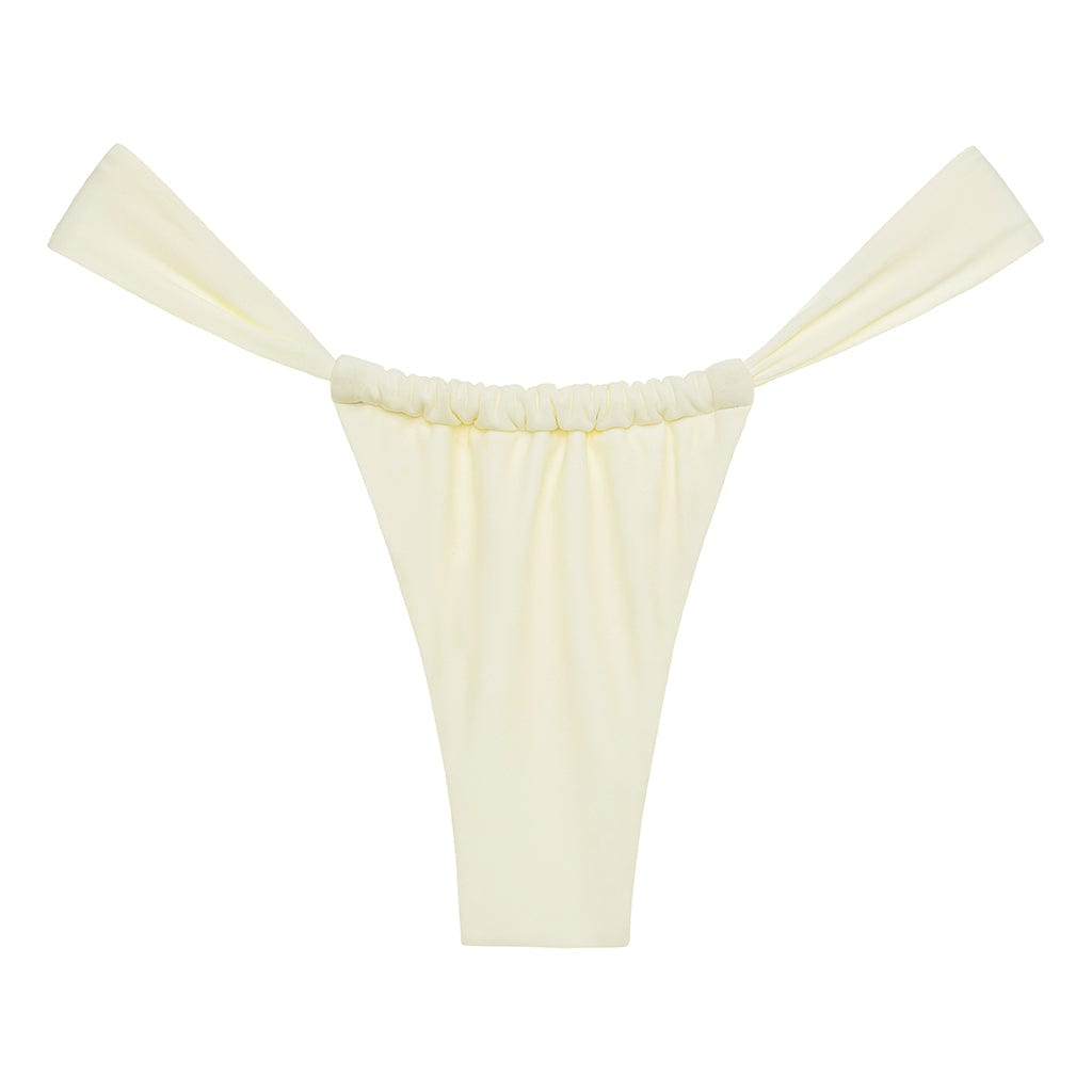 Montce Swim Women's White Cream Sandra Bikini Bottom