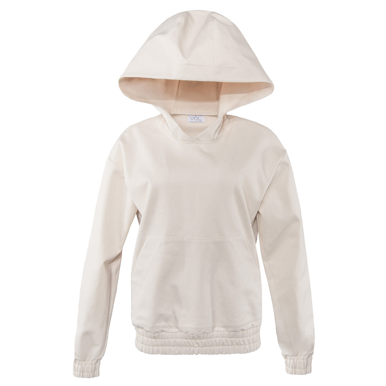 Vestiaire D'un Oiseau Libre Women's White / Neutrals Denim Hoodie In White
